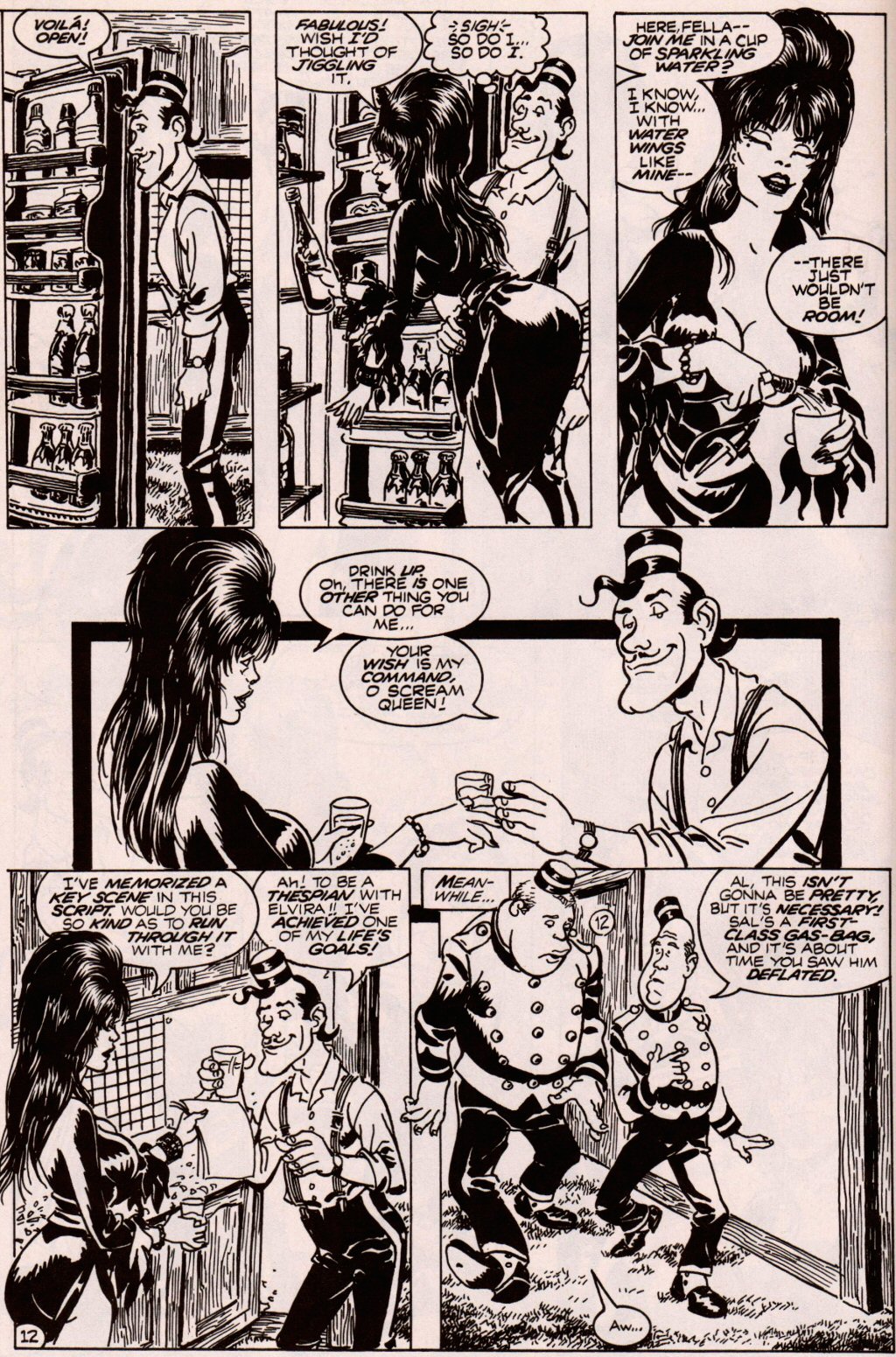 Read online Elvira, Mistress of the Dark comic -  Issue #6 - 14