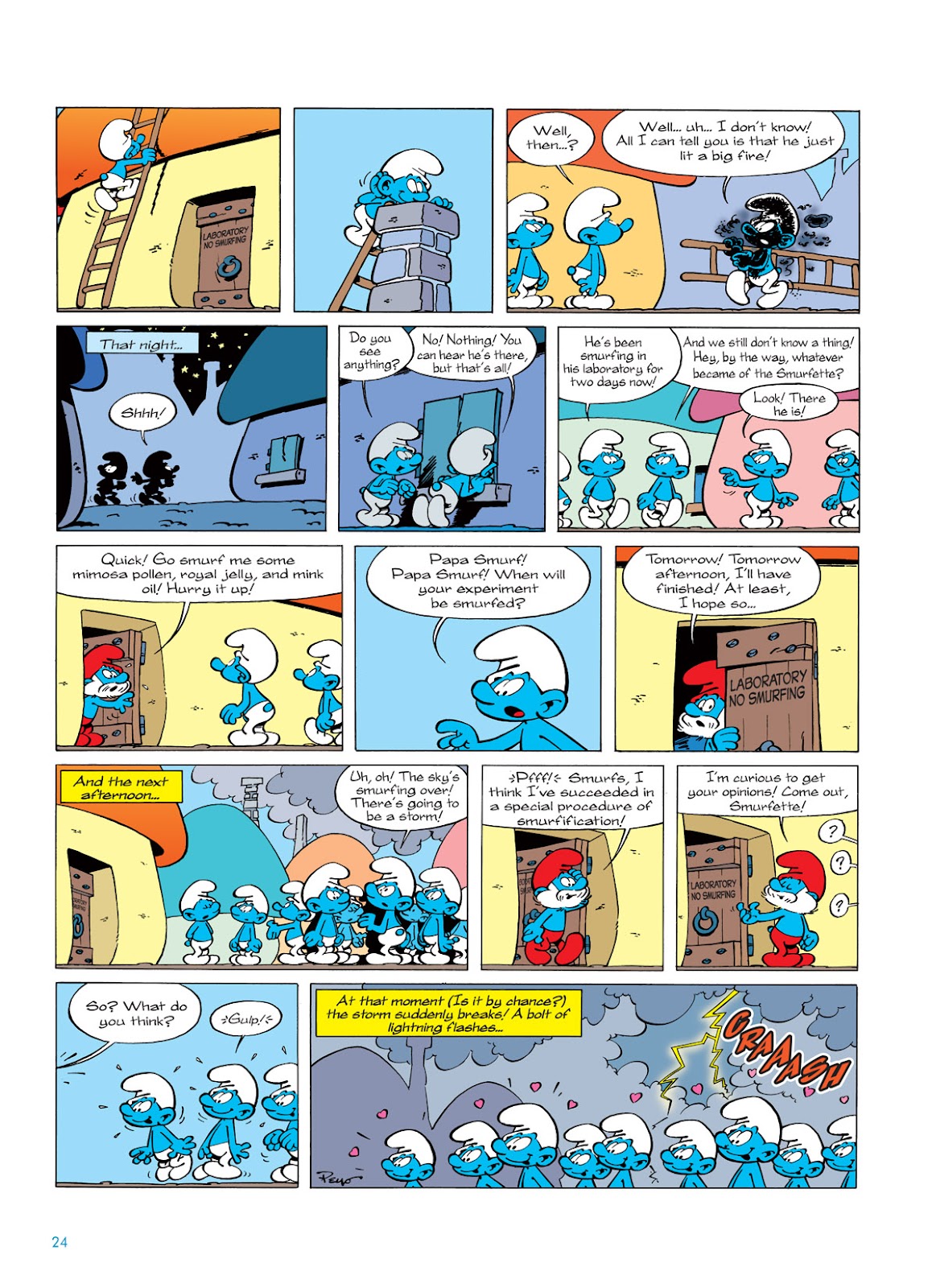 Read online The Smurfs comic -  Issue #4 - 24