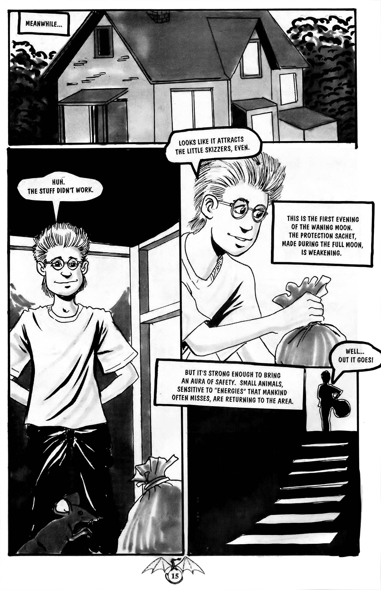 Read online Dragons in the Moon comic -  Issue #3 - 17