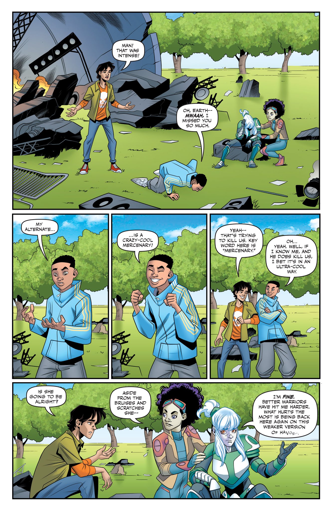 Read online Portal Bound comic -  Issue #3 - 7