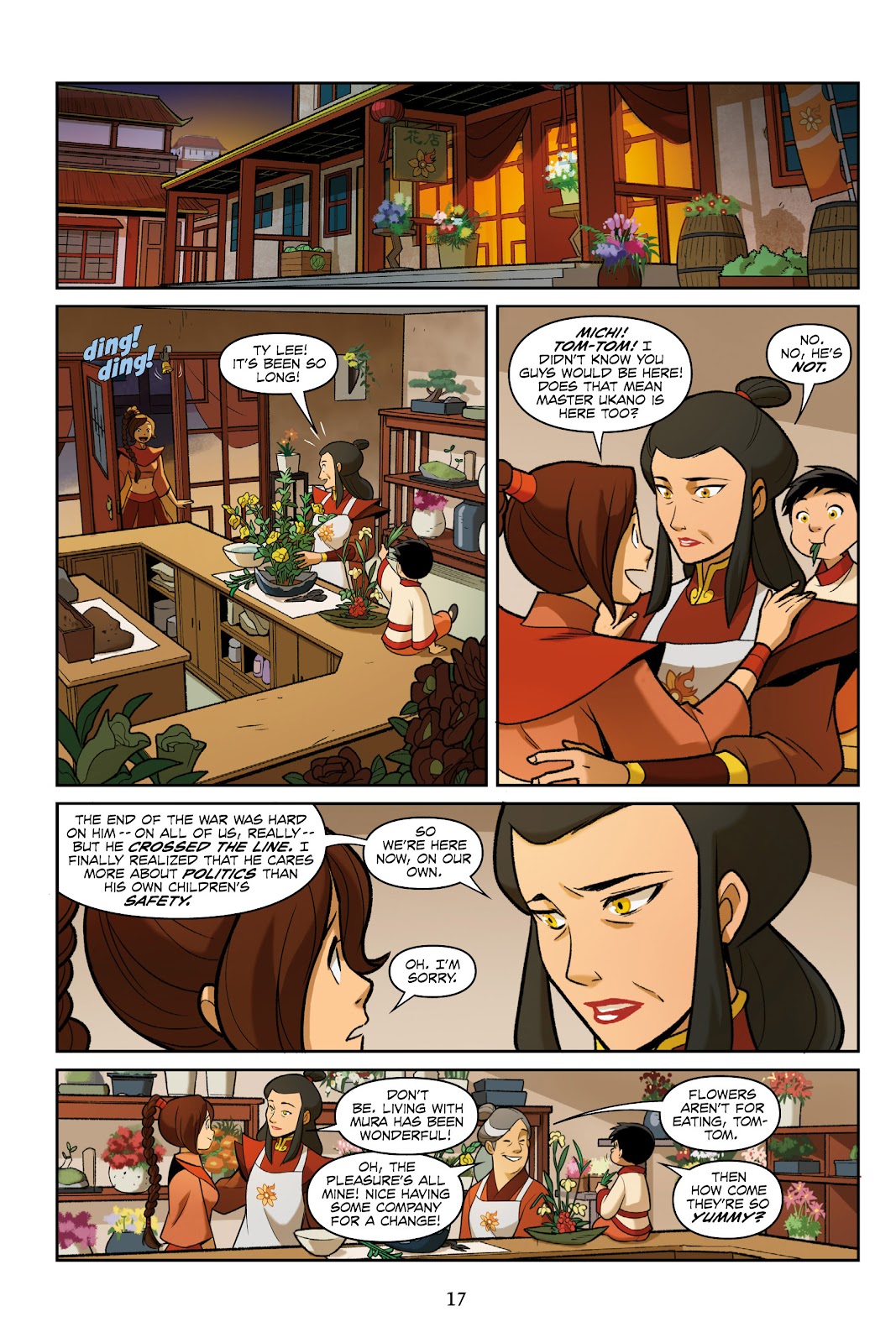 Nickelodeon Avatar: The Last Airbender - Smoke and Shadow issue Part 1 - Page 17