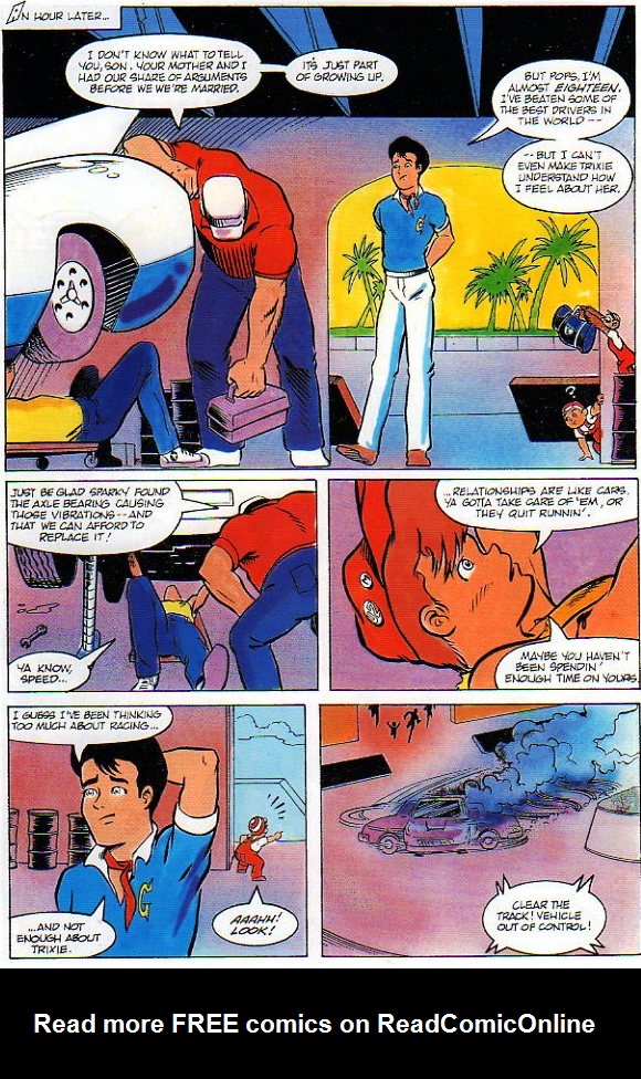 Read online Speed Racer (1987) comic -  Issue #6 - 5