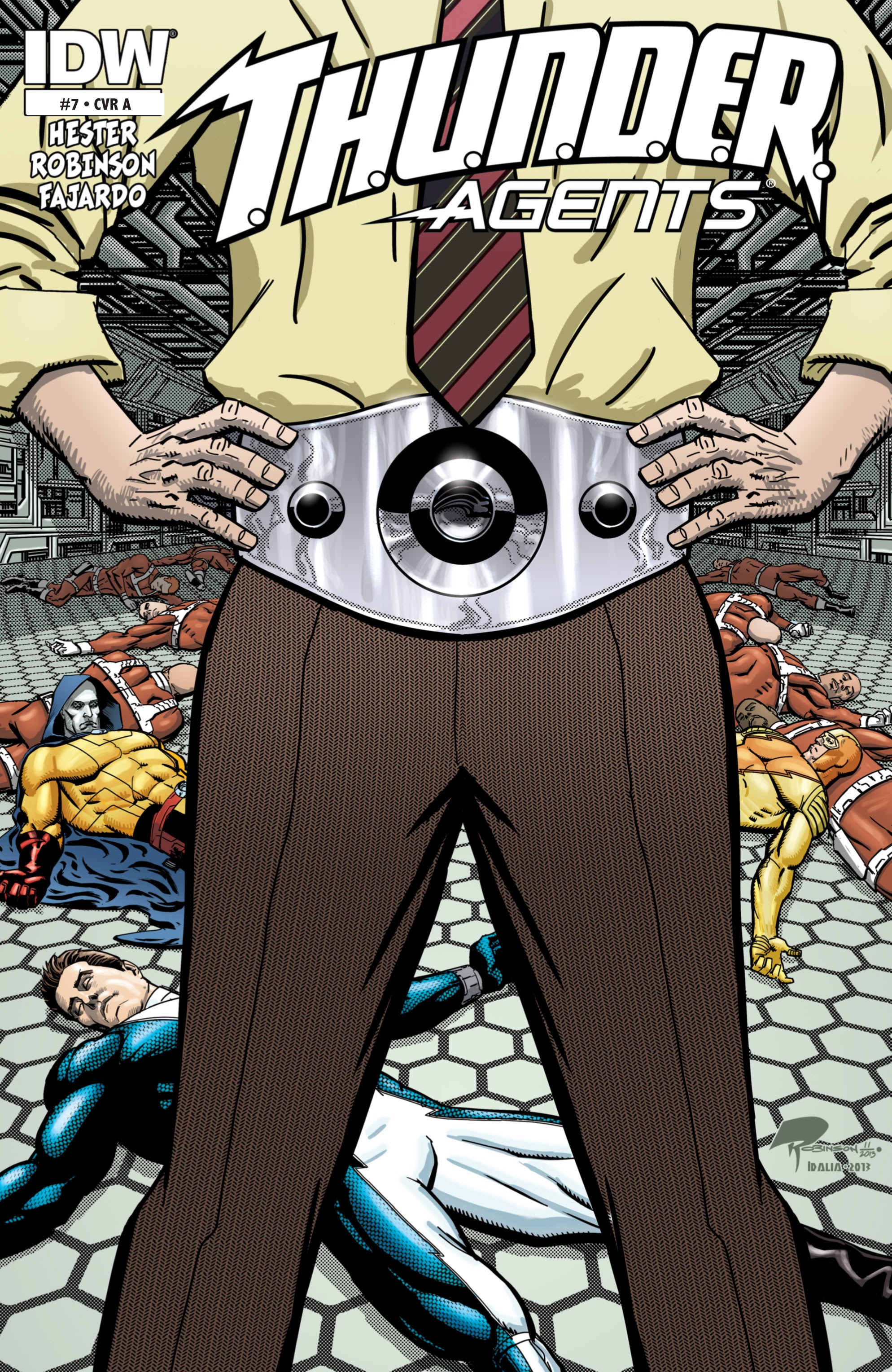 Read online T.H.U.N.D.E.R. Agents (2013) comic -  Issue #7 - 1