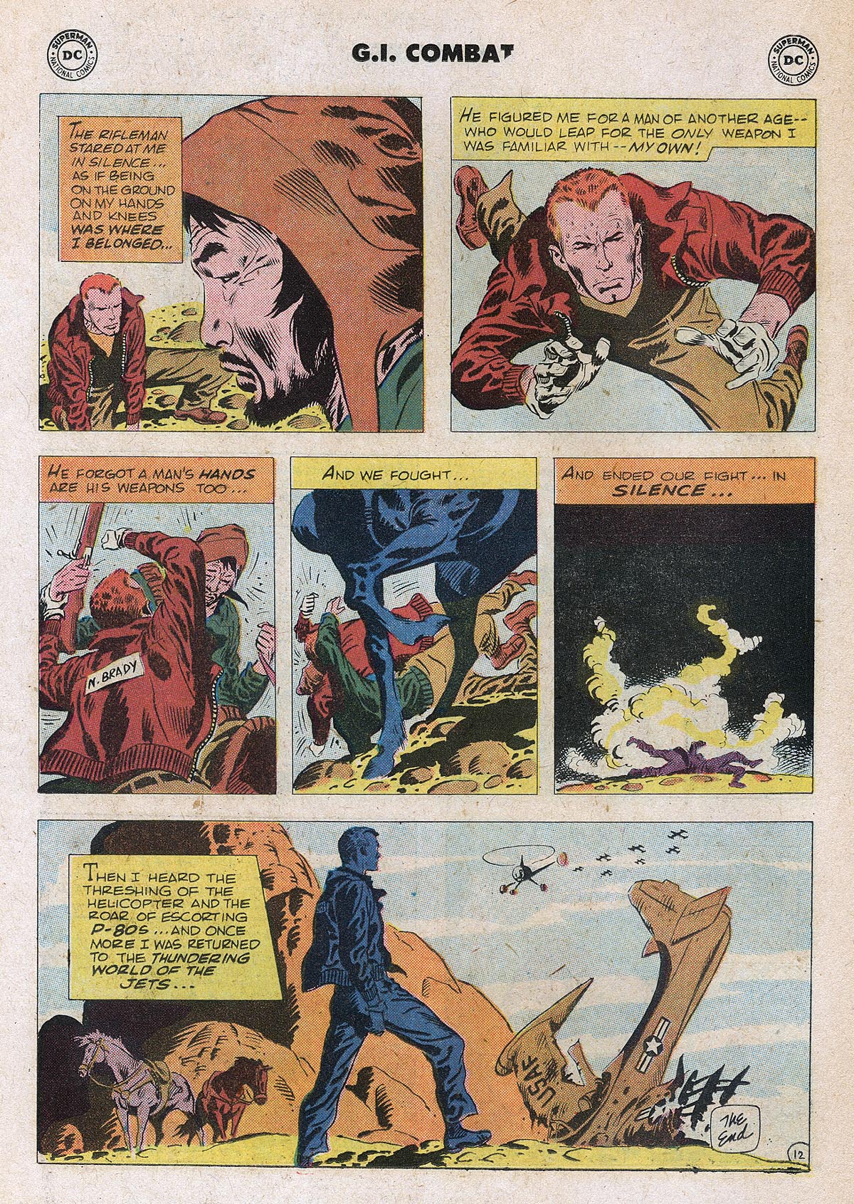 Read online G.I. Combat (1952) comic -  Issue #64 - 14