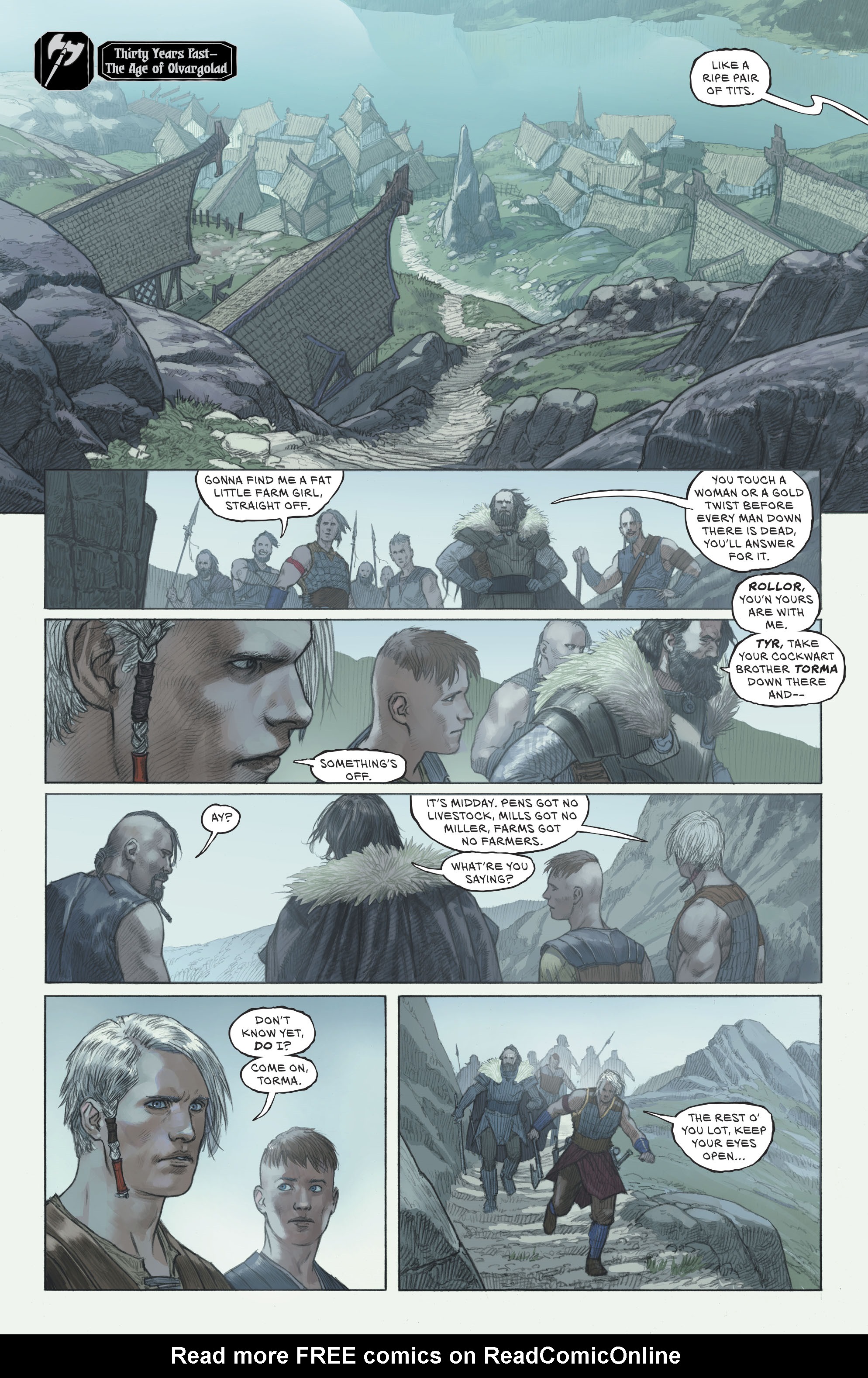 Read online The Last God comic -  Issue #2 - 3