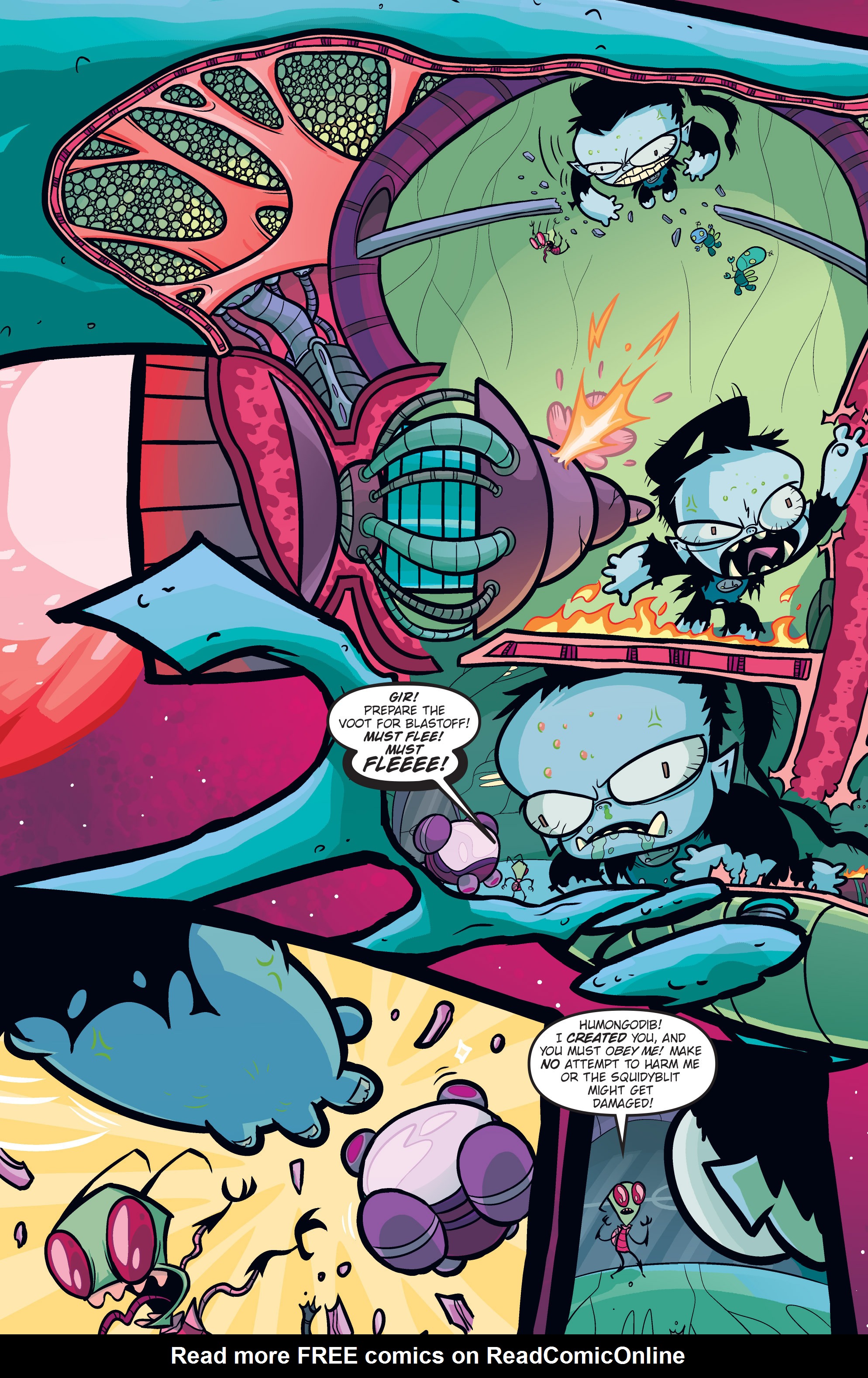 Read online Invader Zim comic -  Issue # _TPB 3 - 75