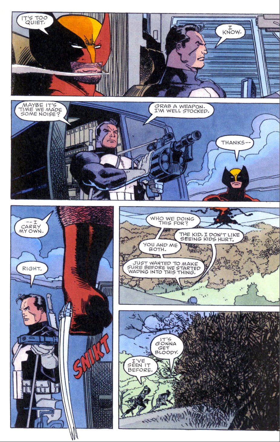 Ghost Rider; Wolverine; Punisher: Hearts of Darkness Full #1 - English 33