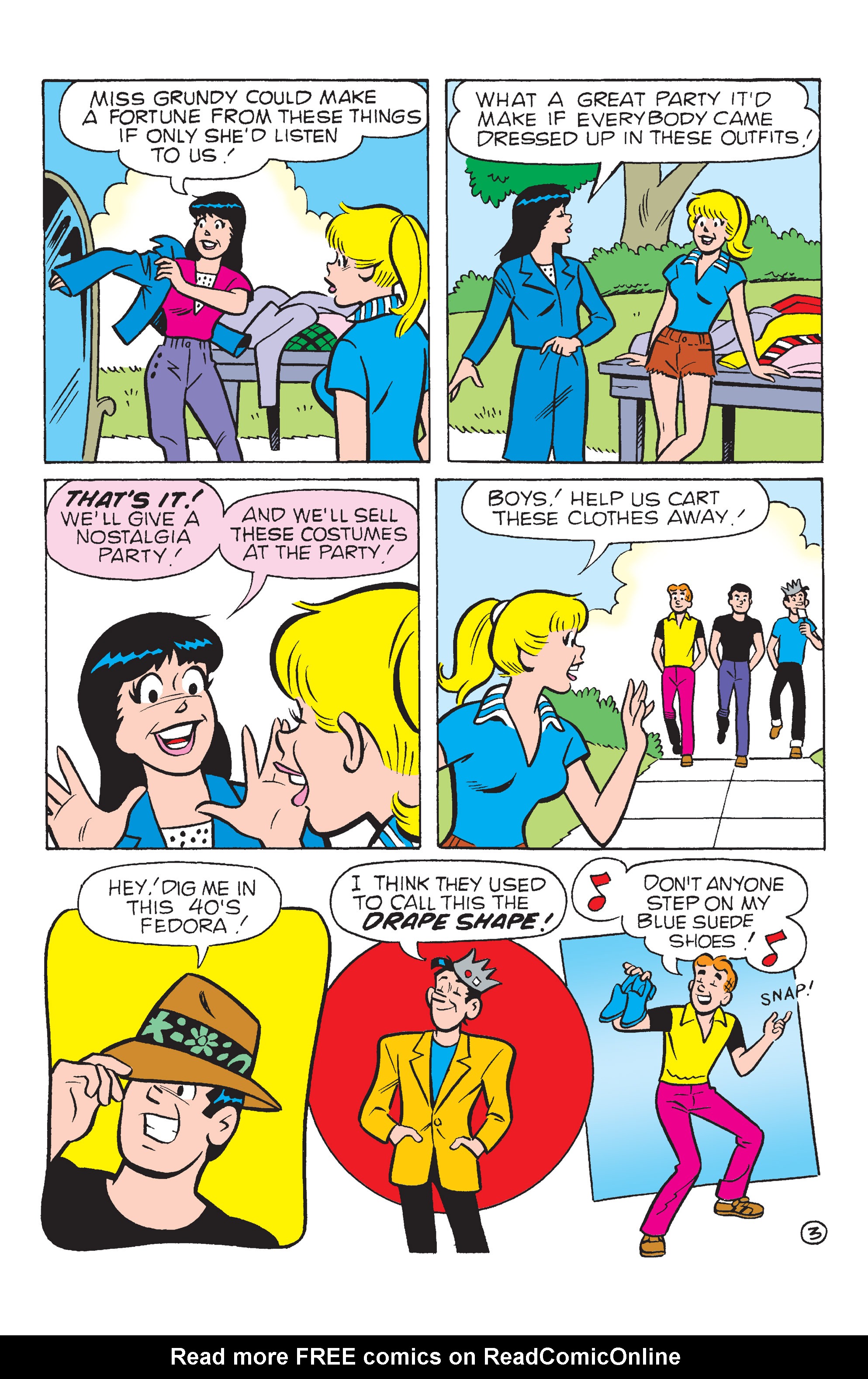 Read online Betty's Cool Fashions comic -  Issue # TPB - 77
