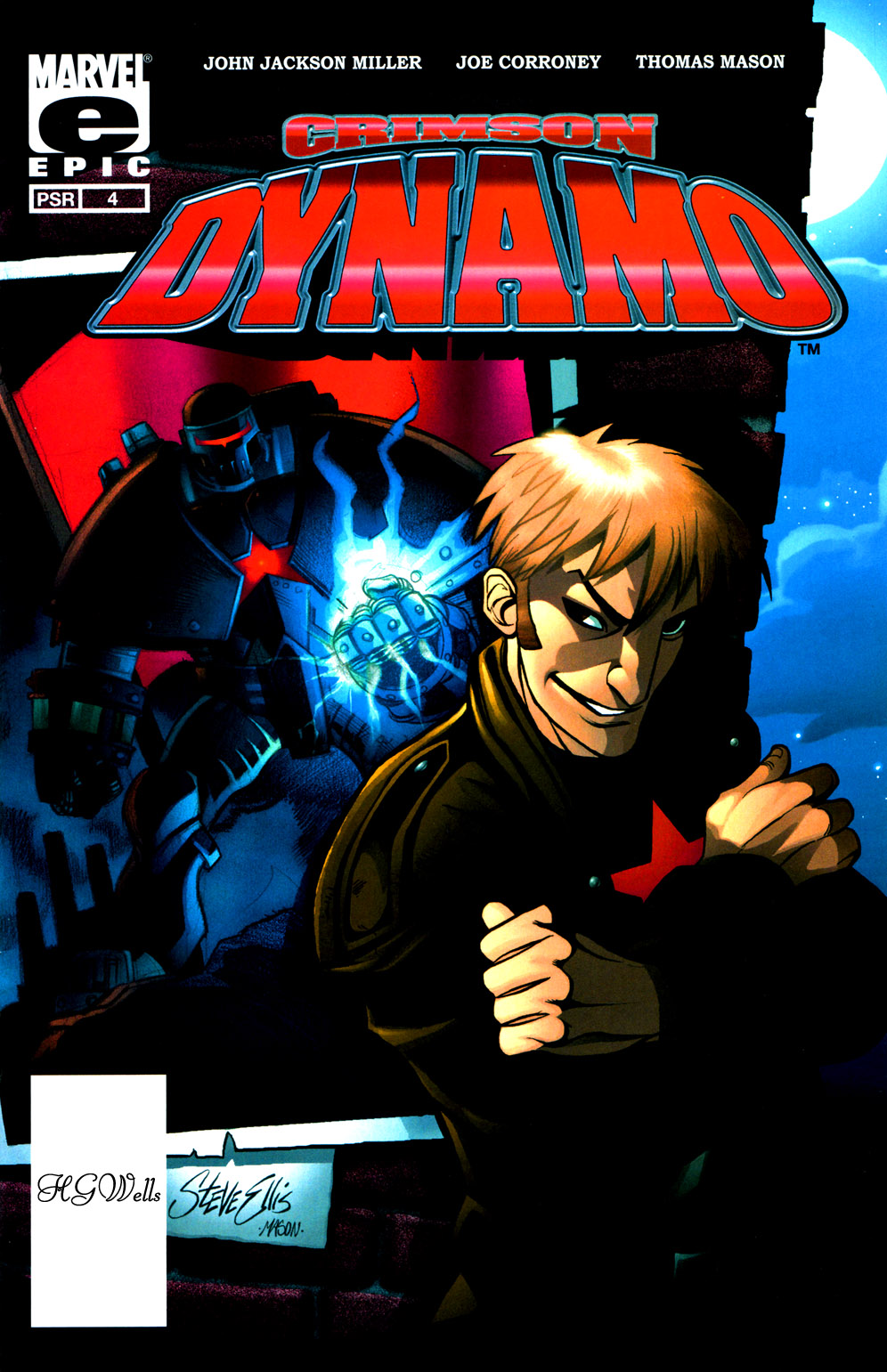 Read online Crimson Dynamo comic -  Issue #4 - 1