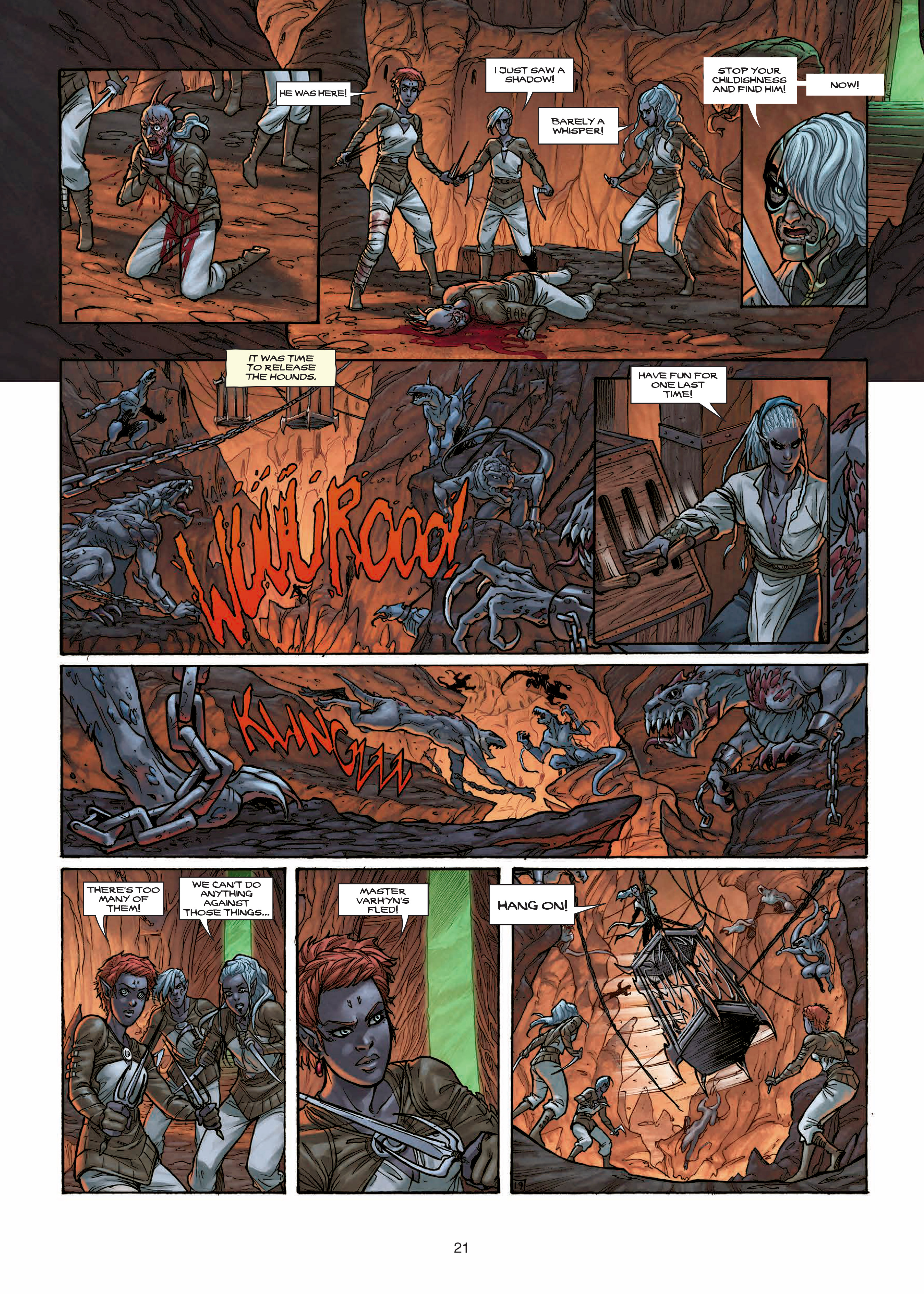 Read online Elves comic -  Issue #25 - 21