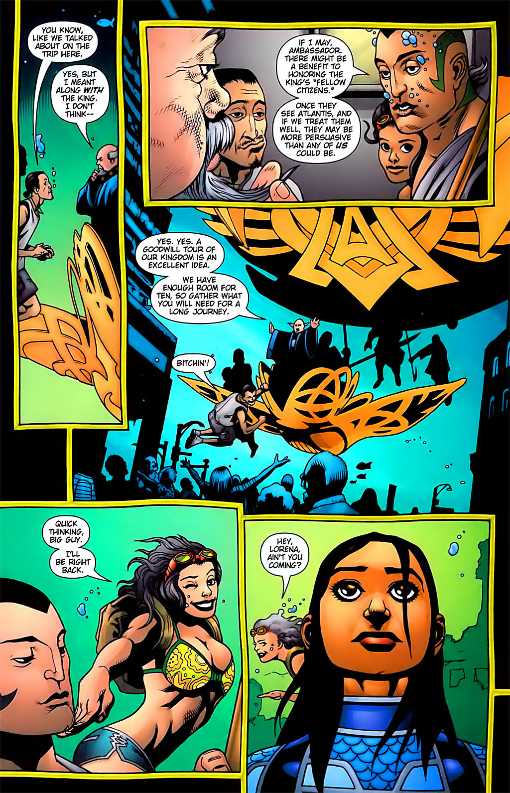 Read online Aquaman (2003) comic -  Issue #29 - 11
