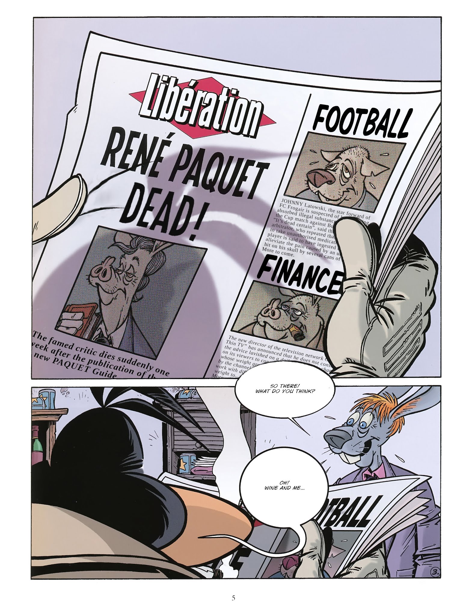 Read online Une enquête de l'inspecteur Canardo comic -  Issue #13 - 6