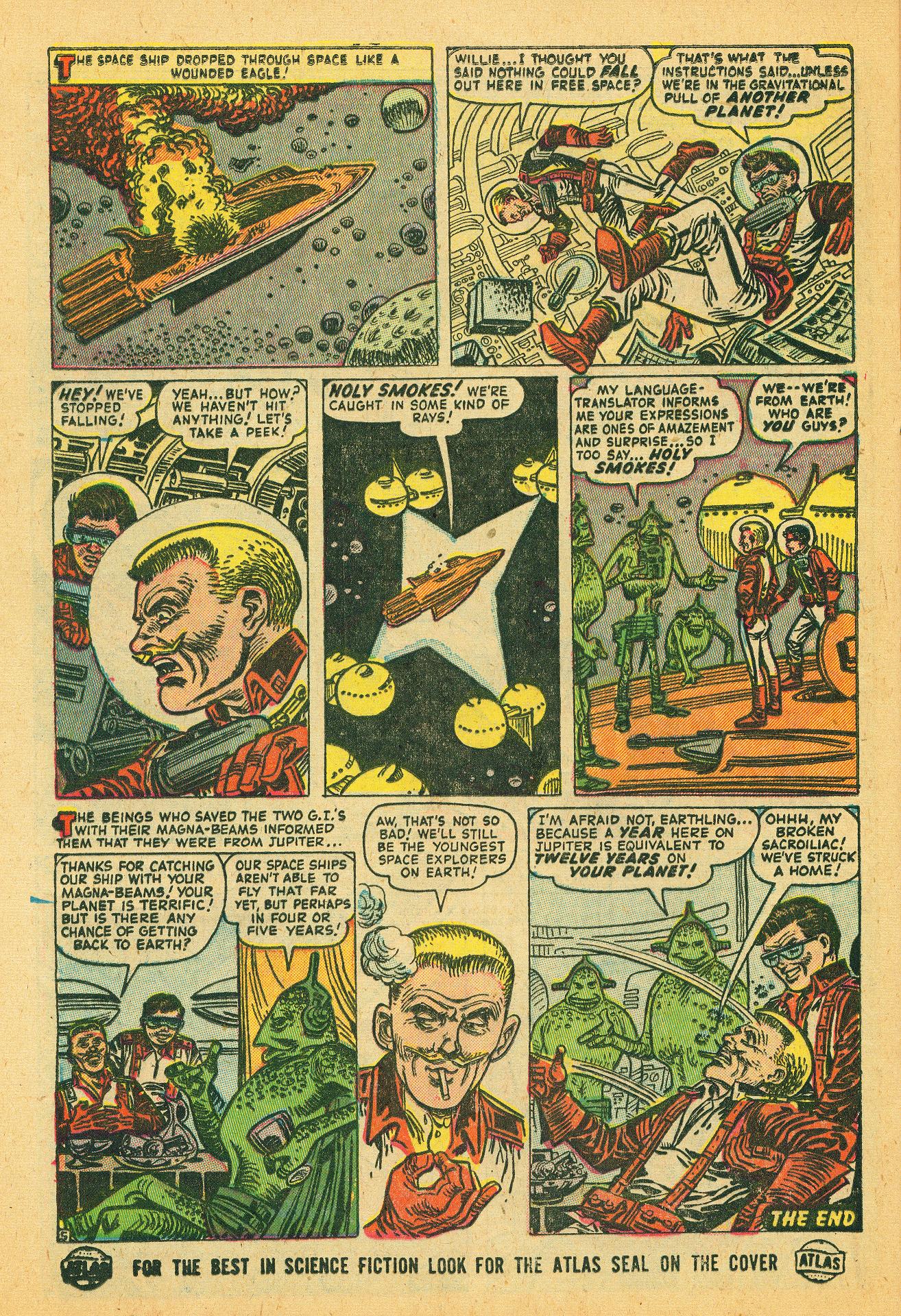 Read online Speed Carter, Spaceman comic -  Issue #4 - 24