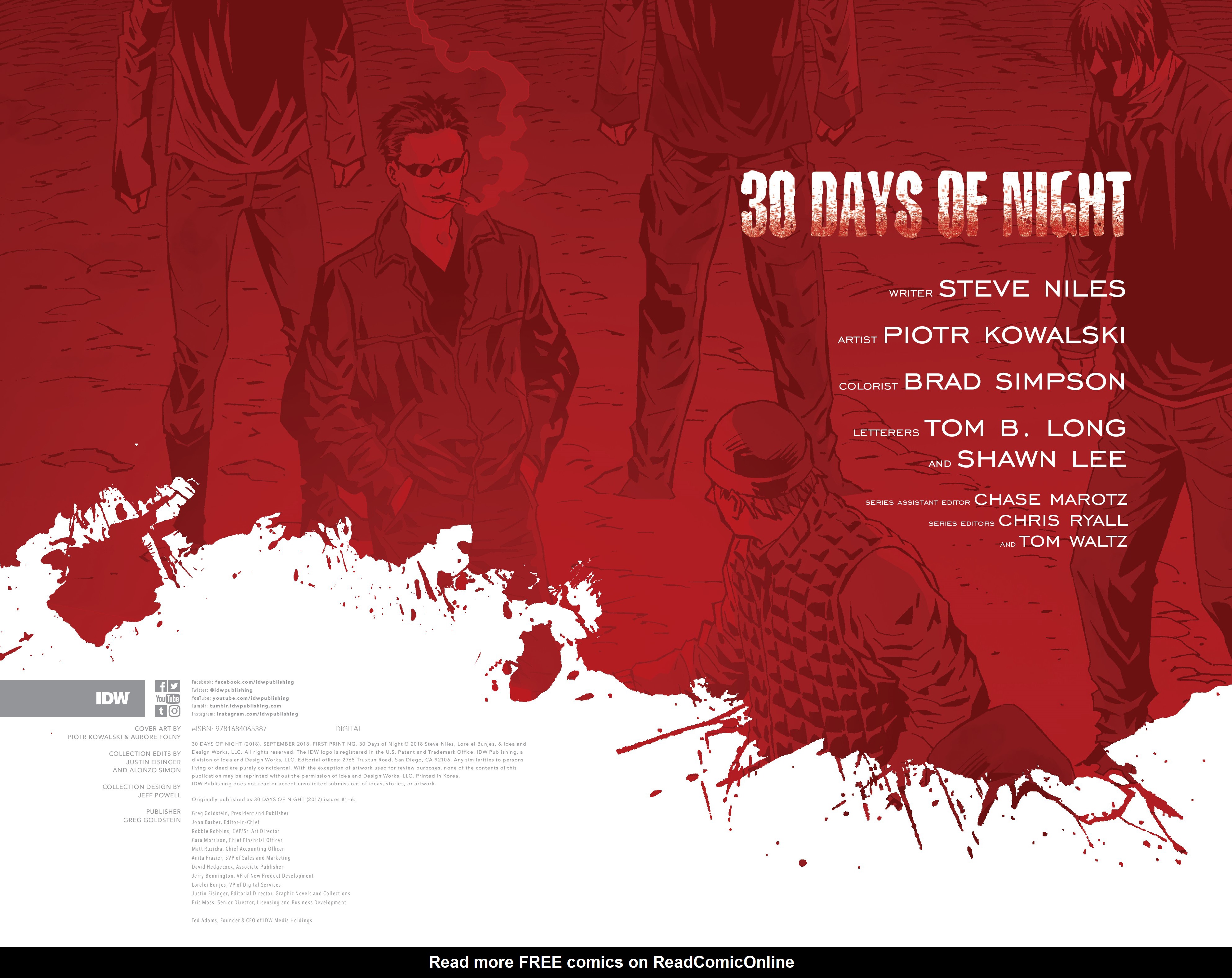 Read online 30 Days of Night (2017) comic -  Issue # _TPB - 3
