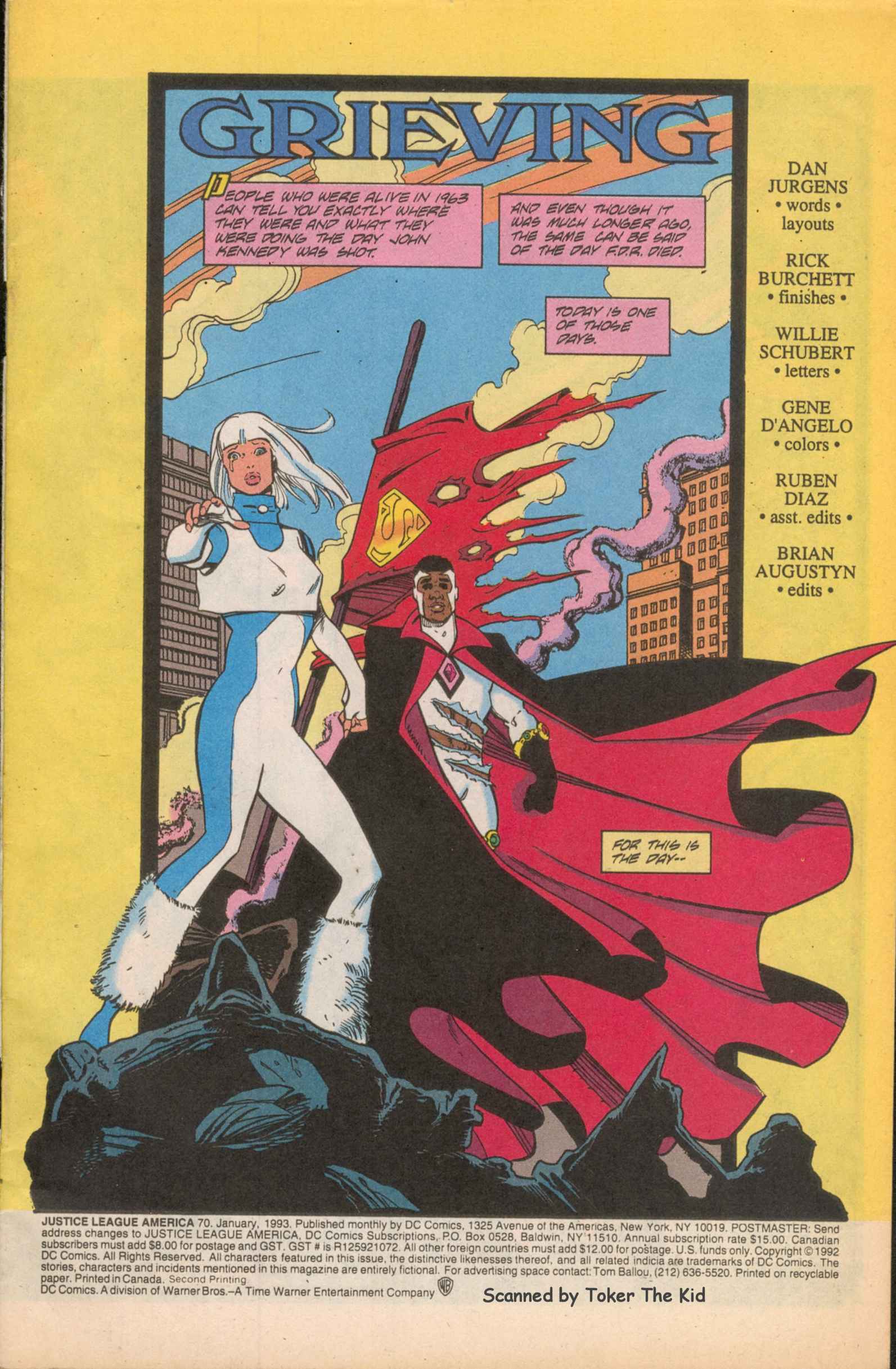 Read online Justice League America comic -  Issue #70 - 4