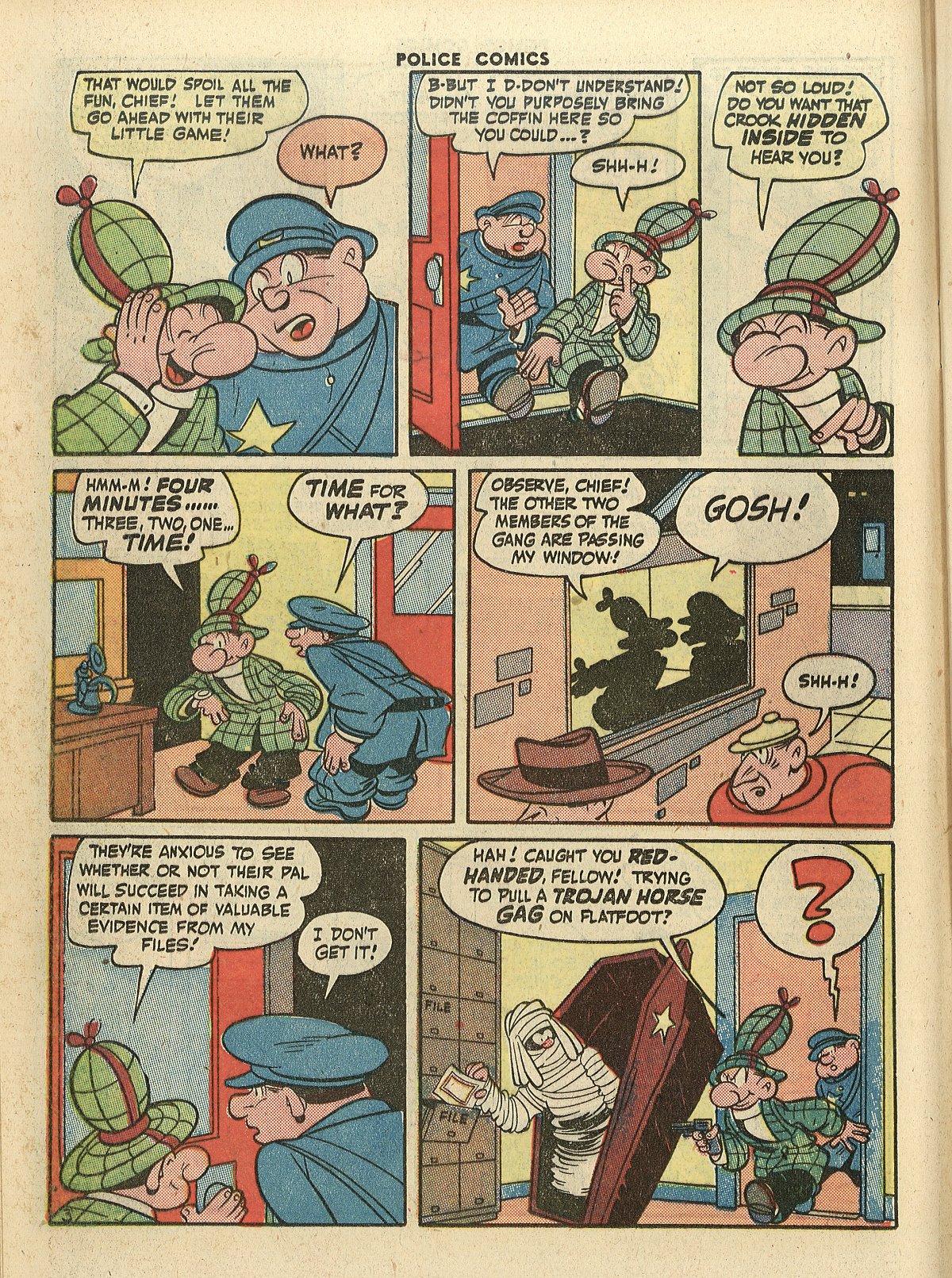 Read online Police Comics comic -  Issue #57 - 20