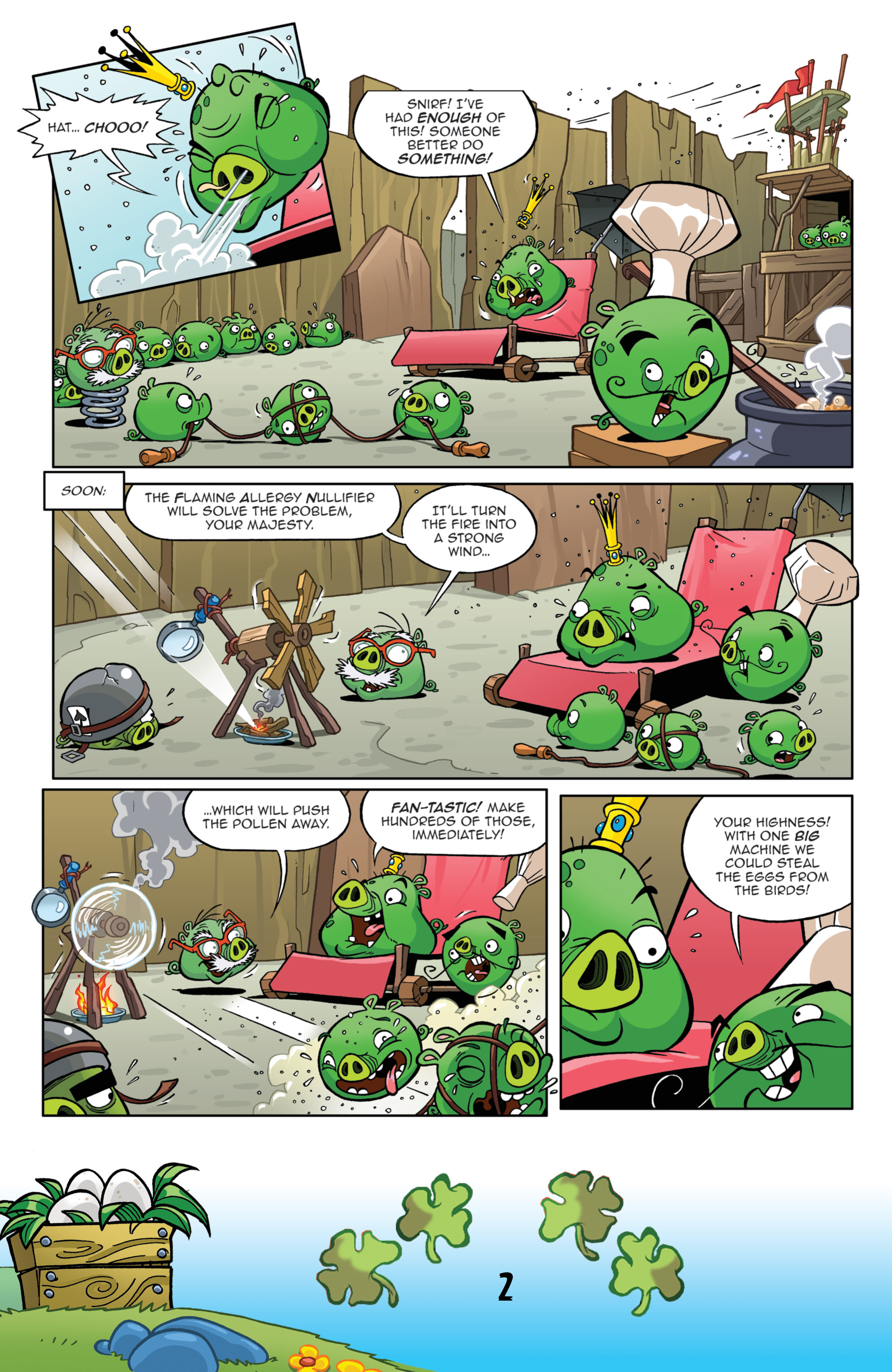 Read online Angry Birds Comics (2016) comic -  Issue #3 - 4