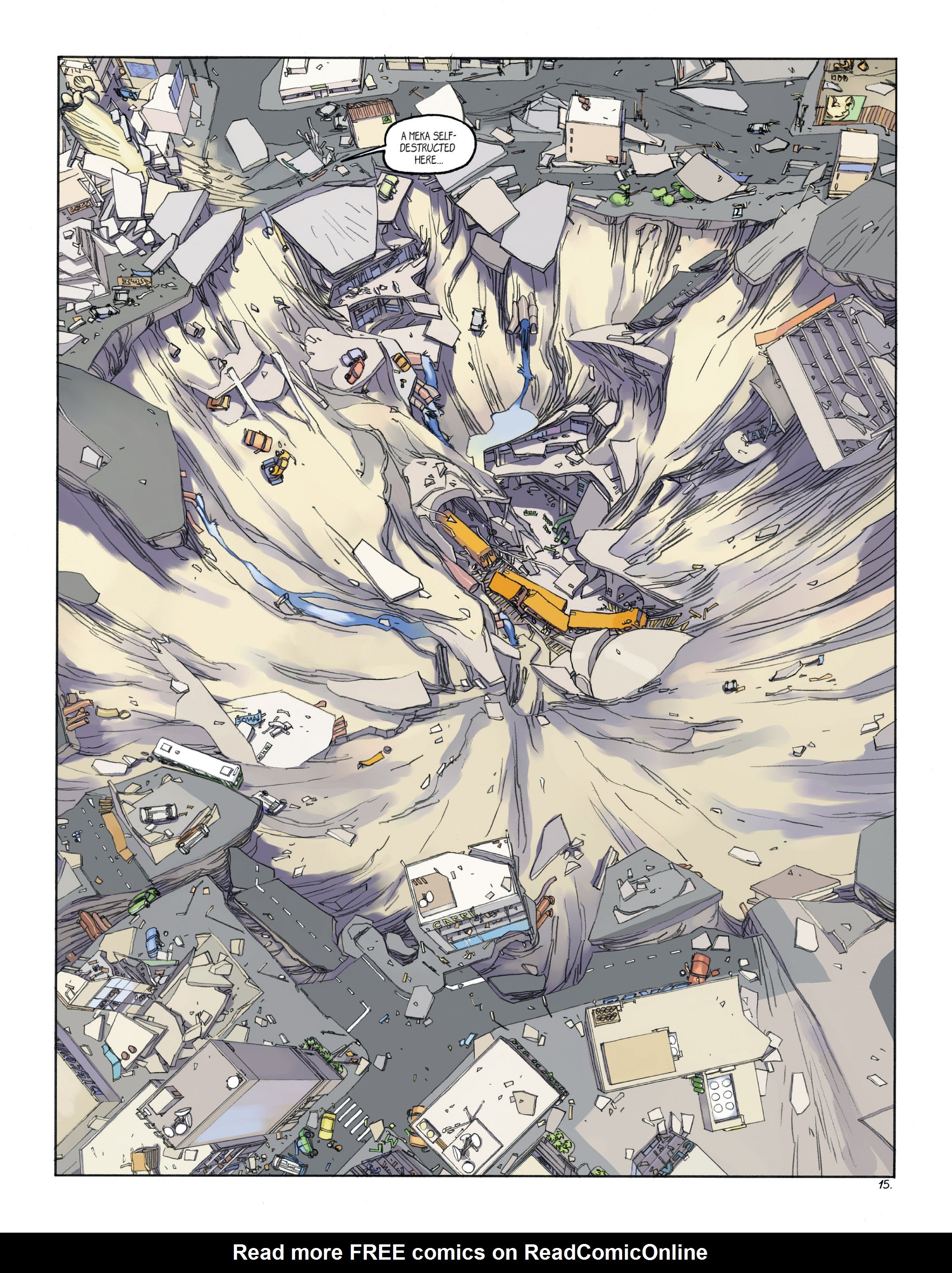 Read online Meka comic -  Issue #3 - 17