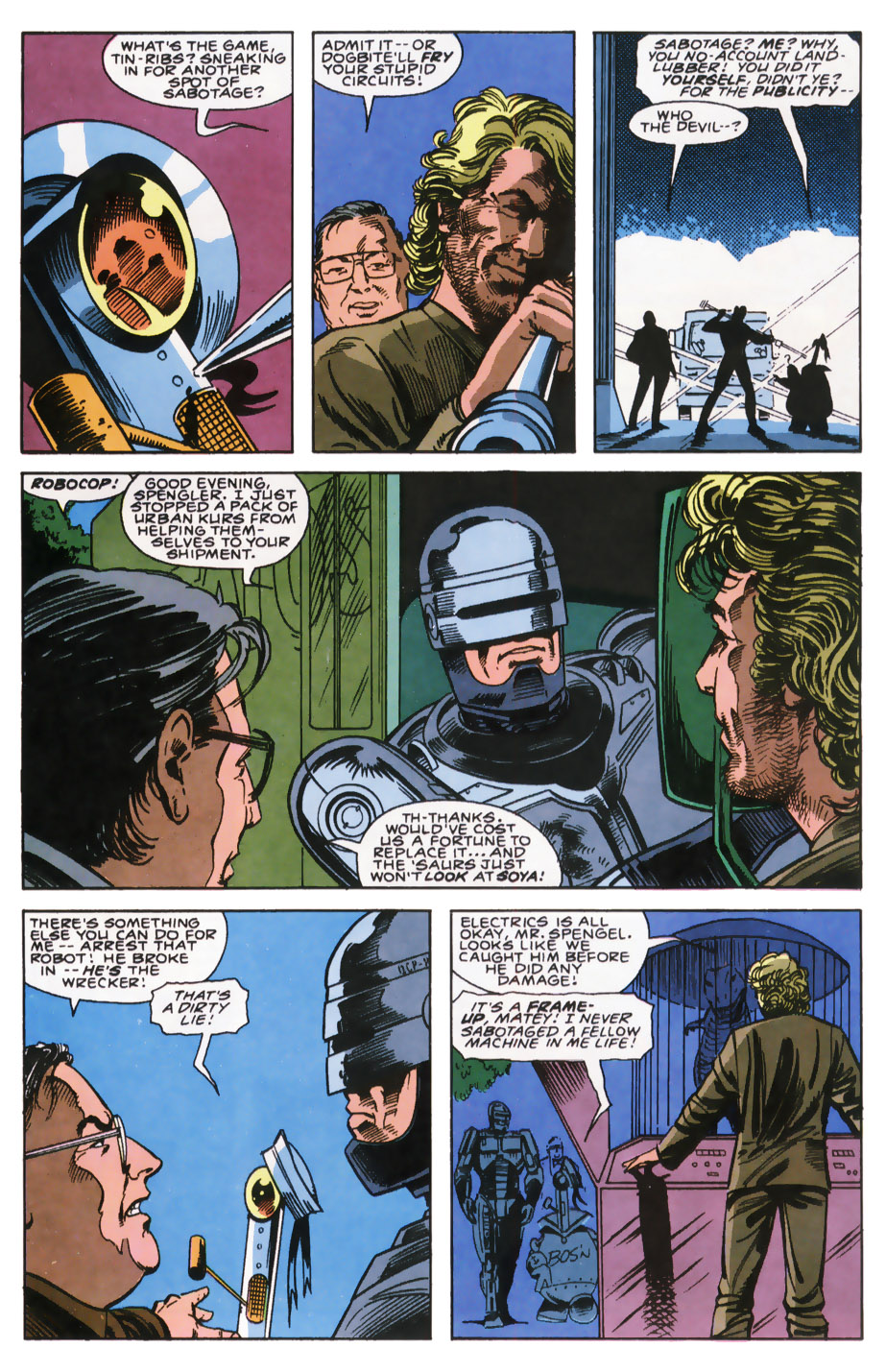 Read online Robocop (1990) comic -  Issue #7 - 13