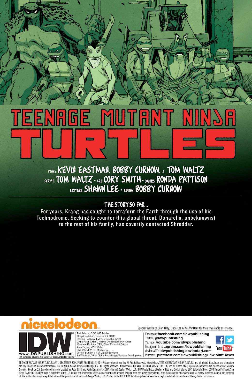 Teenage Mutant Ninja Turtles (2011) issue 41 - Page 3