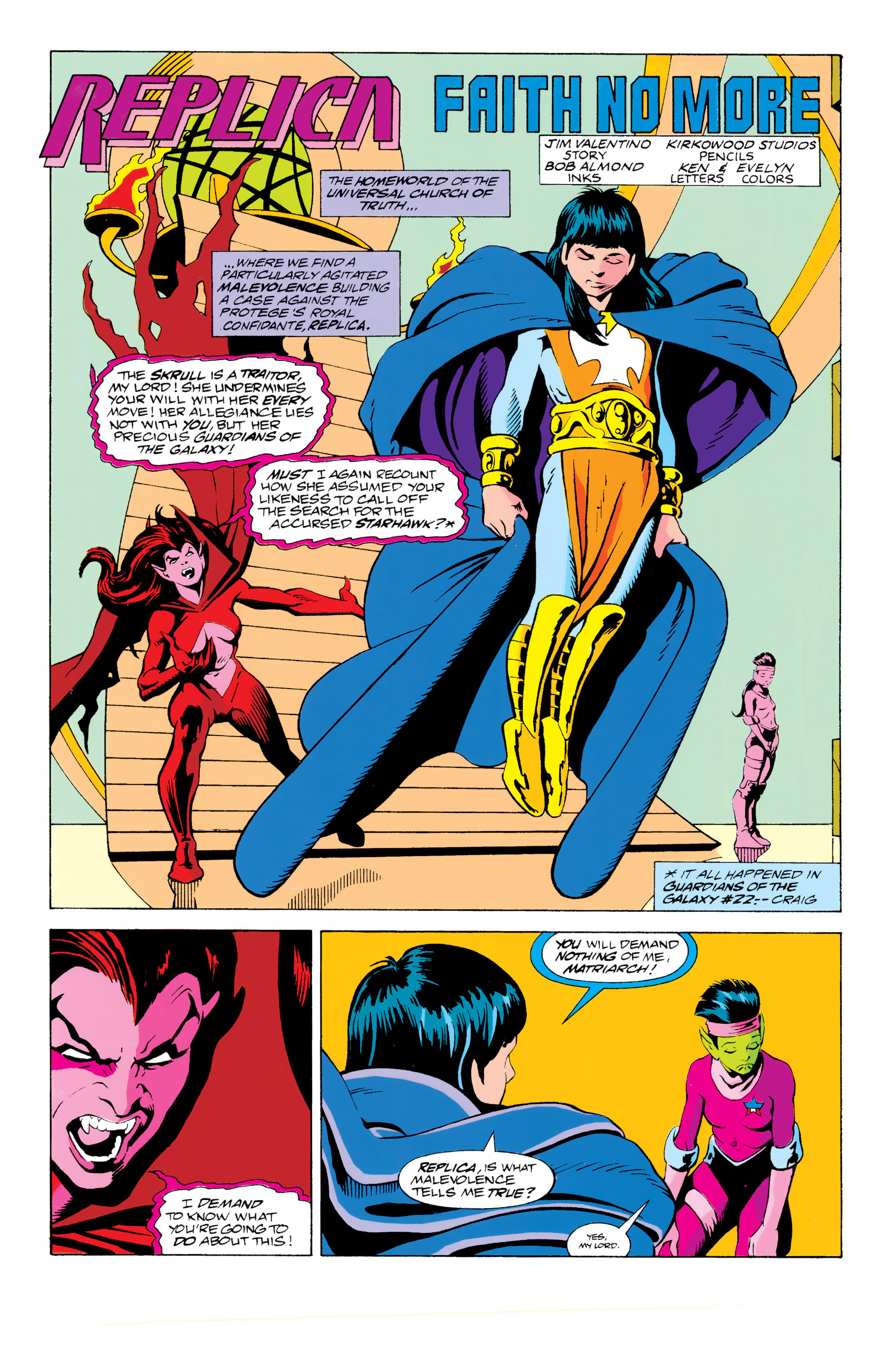 Read online Guardians of the Galaxy (1990) comic -  Issue # _TPB Guardians of the Galaxy by Jim Valentino 3 (Part 2) - 62