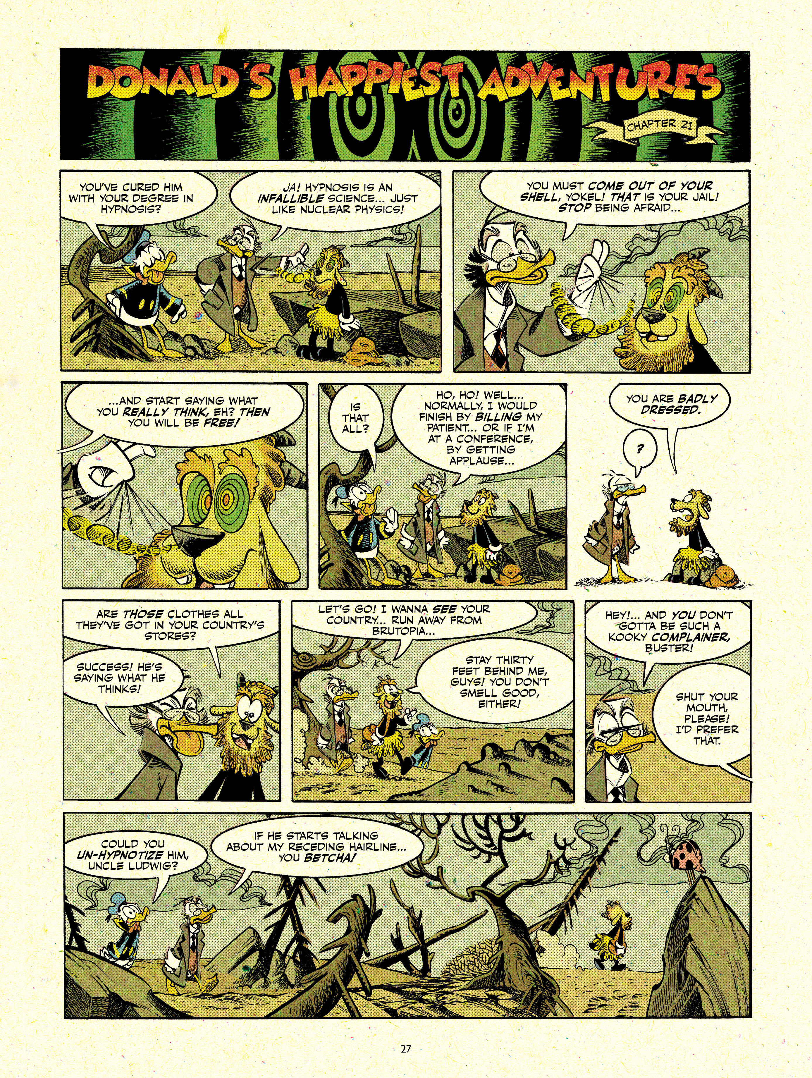 Read online Walt Disney's Donald Duck: Donald's Happiest Adventures comic -  Issue # Full - 27