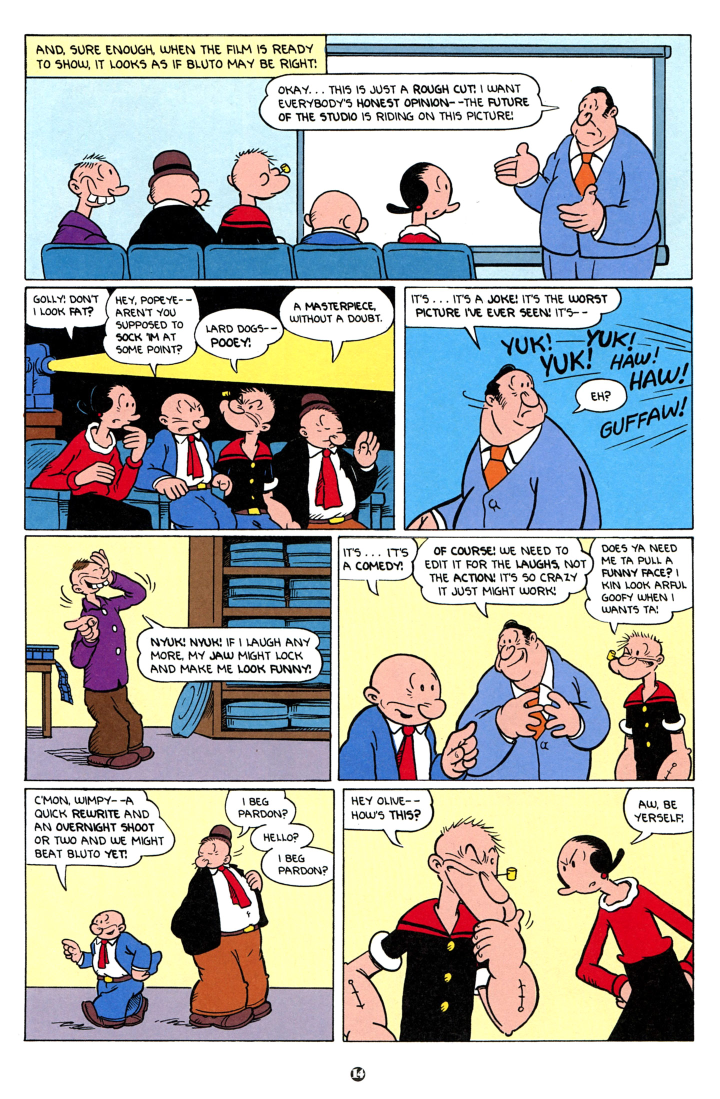Read online Popeye (2012) comic -  Issue #6 - 16