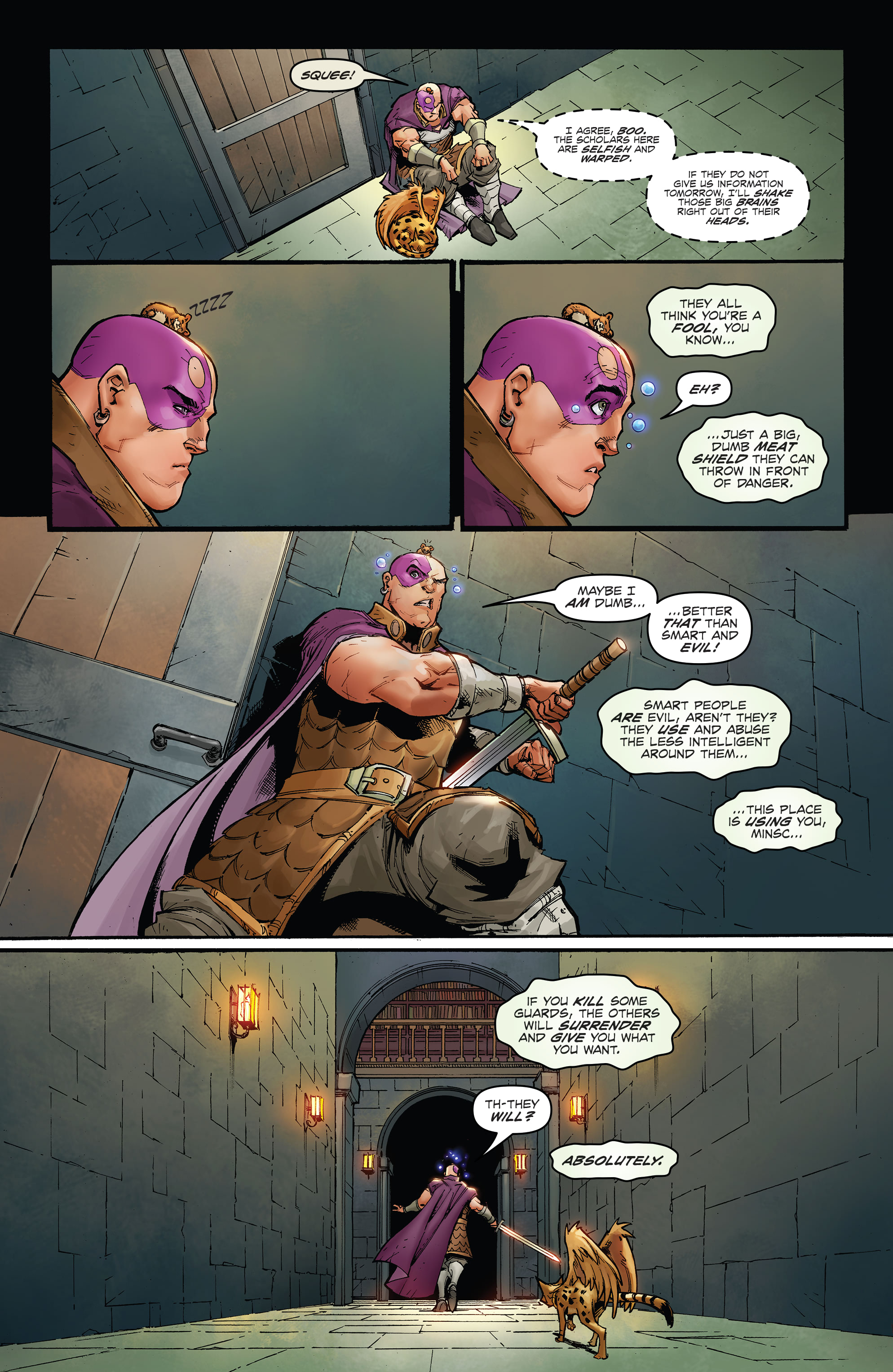 Read online Dungeons & Dragons: Infernal Tides comic -  Issue #2 - 10