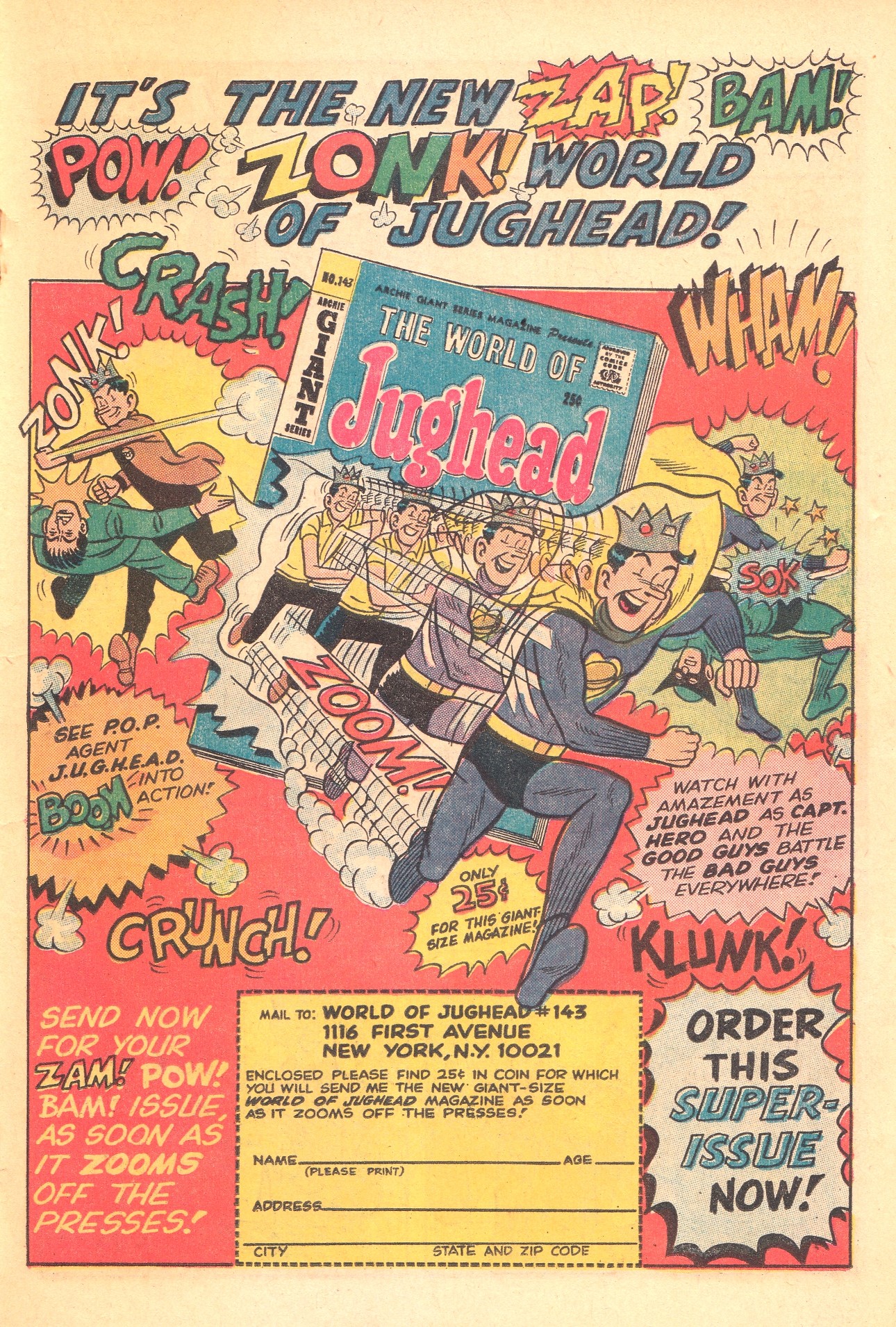 Read online Jughead (1965) comic -  Issue #137 - 19