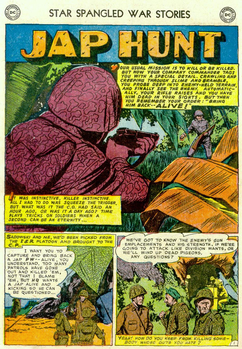 Read online Star Spangled War Stories (1952) comic -  Issue #6 - 28