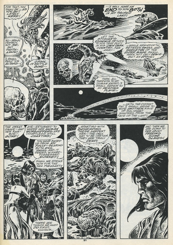 Read online The Savage Sword Of Conan comic -  Issue #193 - 53