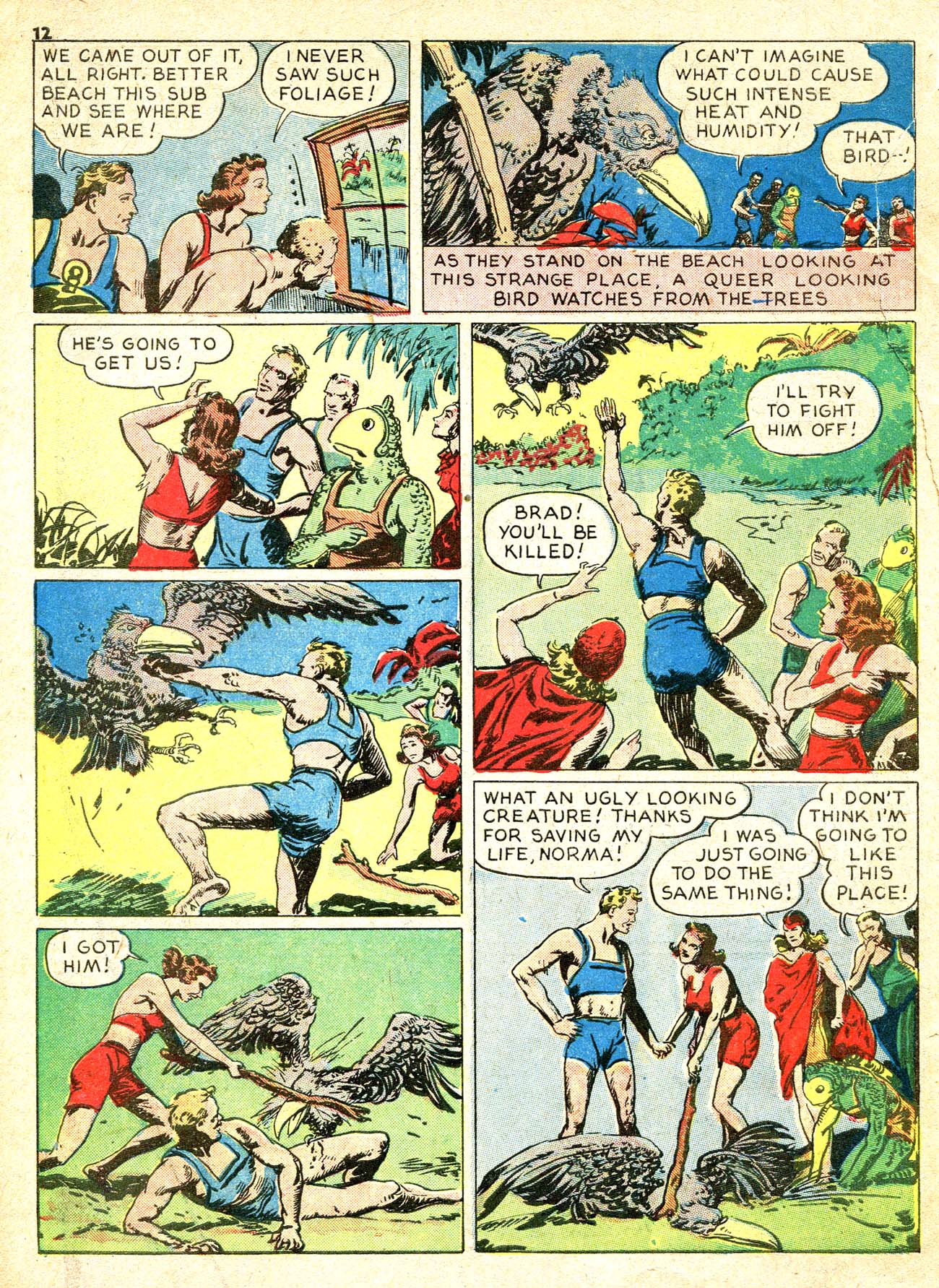 Read online Champ Comics comic -  Issue #12 - 14