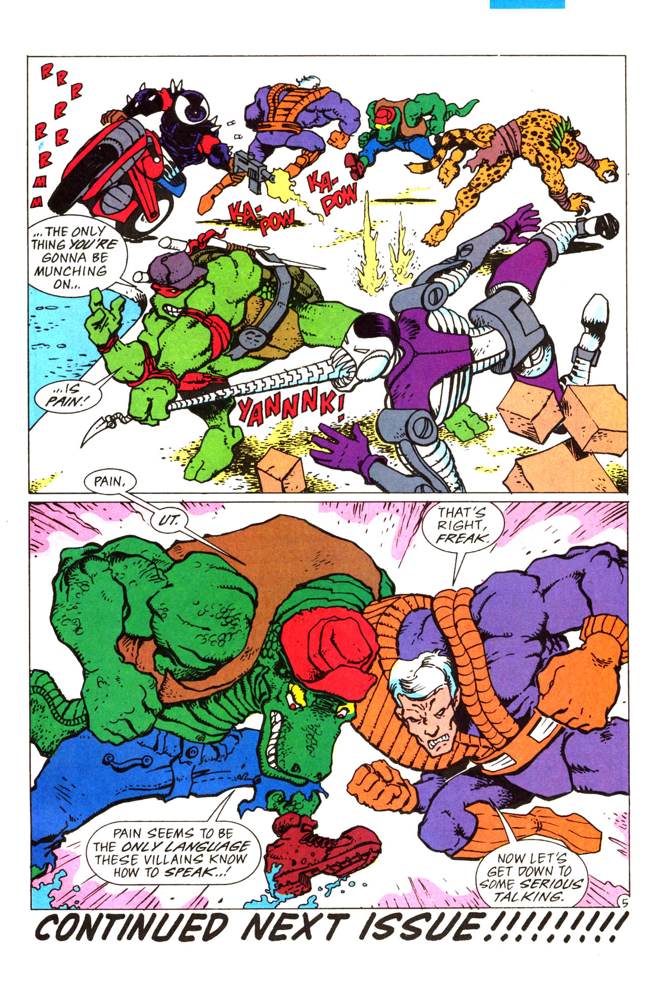 Read online Teenage Mutant Ninja Turtles Adventures (1989) comic -  Issue #51 - 31