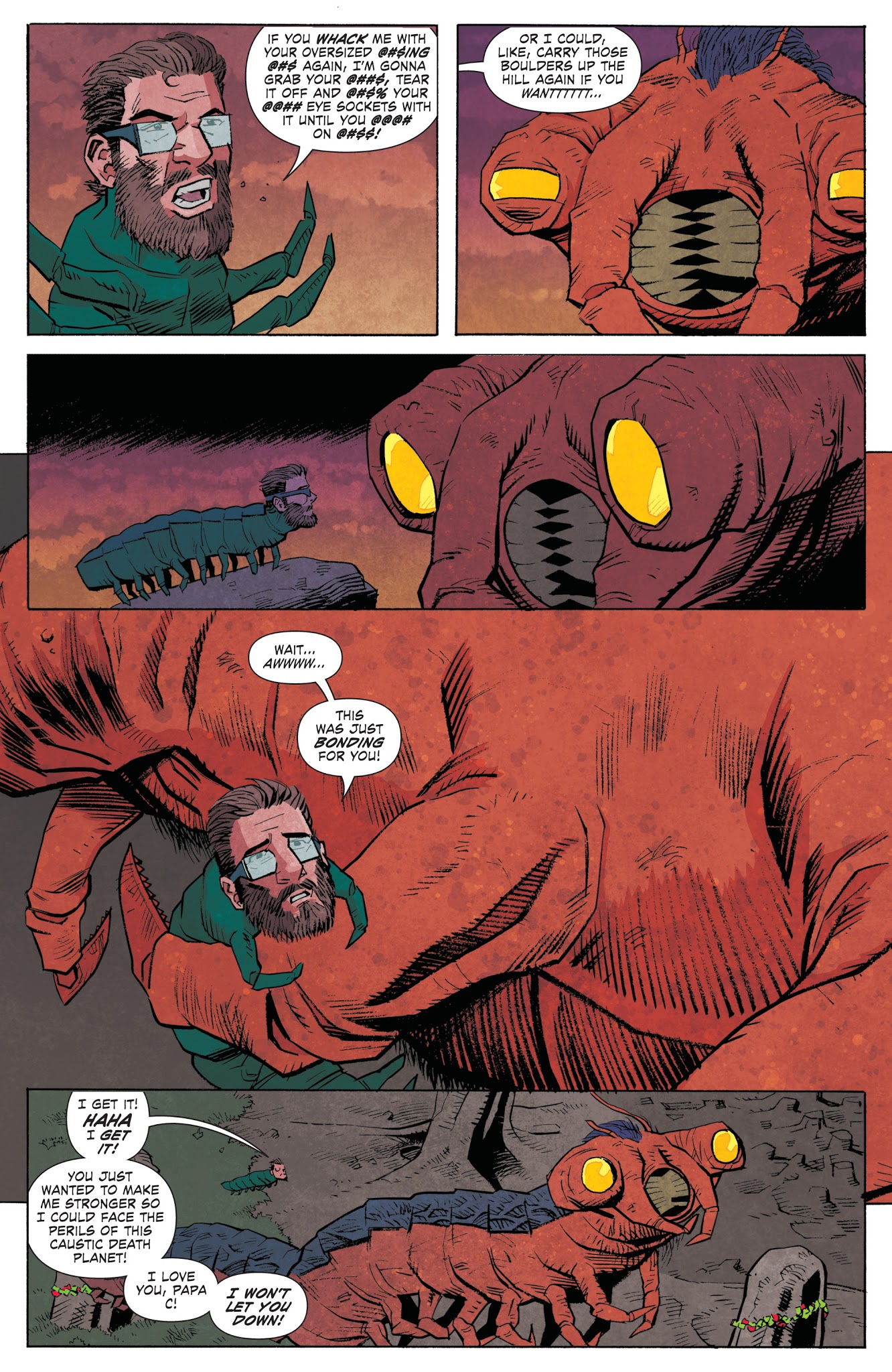 Read online Centipede comic -  Issue #4 - 9