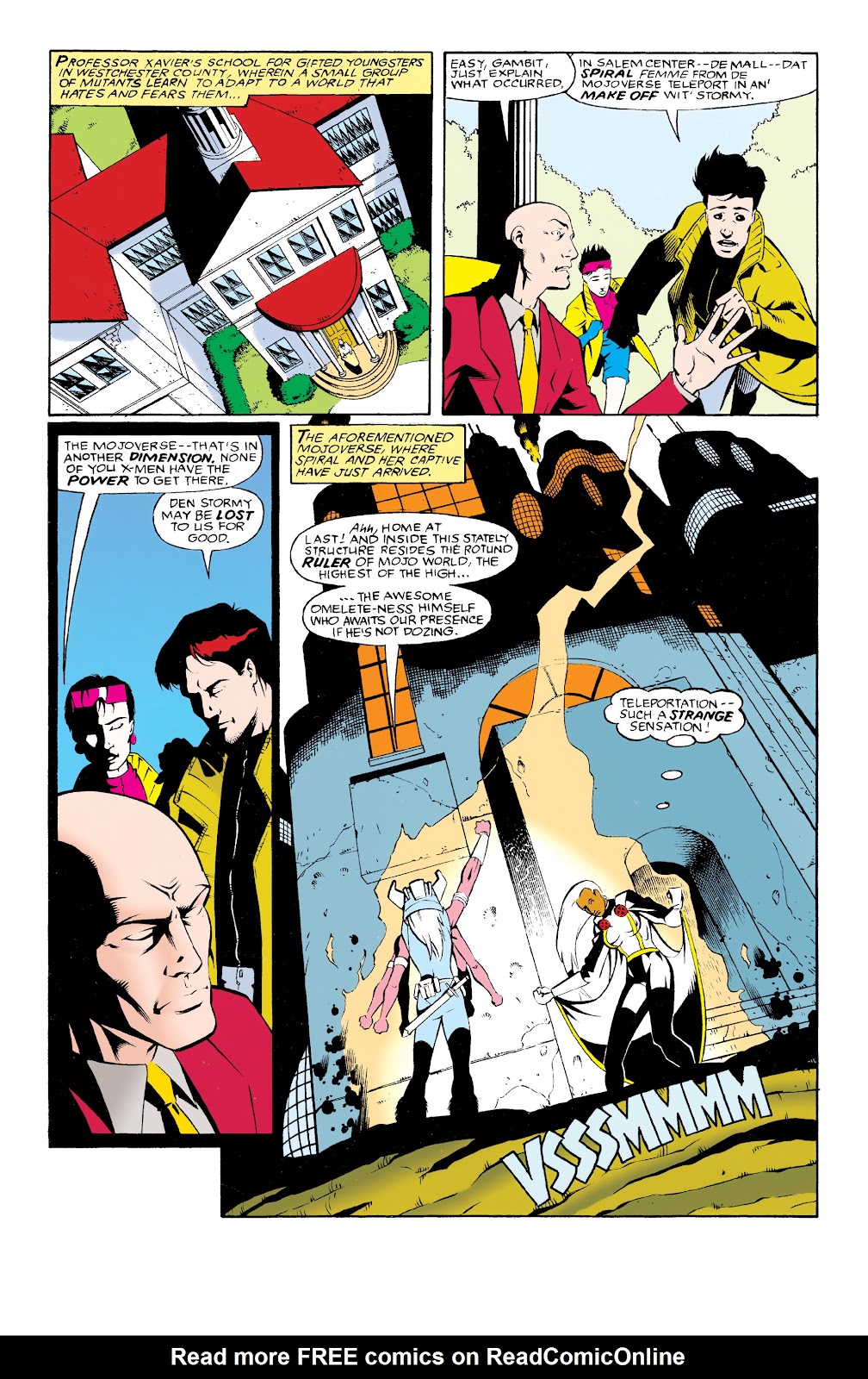 Read online Adventures of the X-Men: Clear and Present Dangers comic -  Issue # TPB - 59