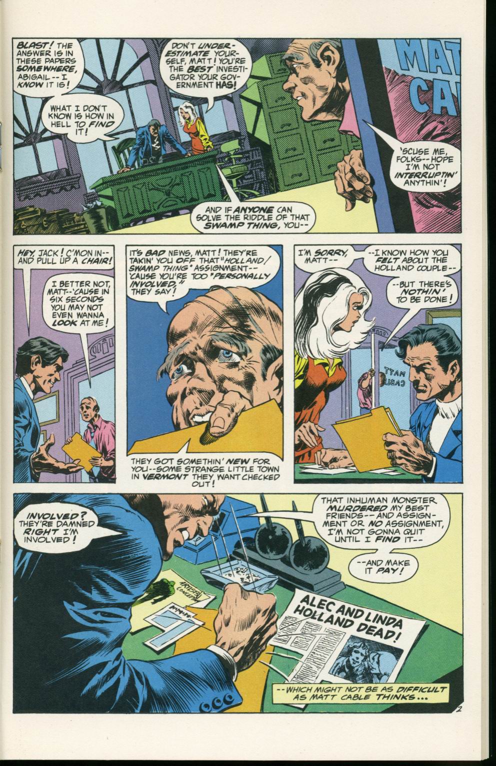 Read online Roots of the Swamp Thing comic -  Issue #3 - 27