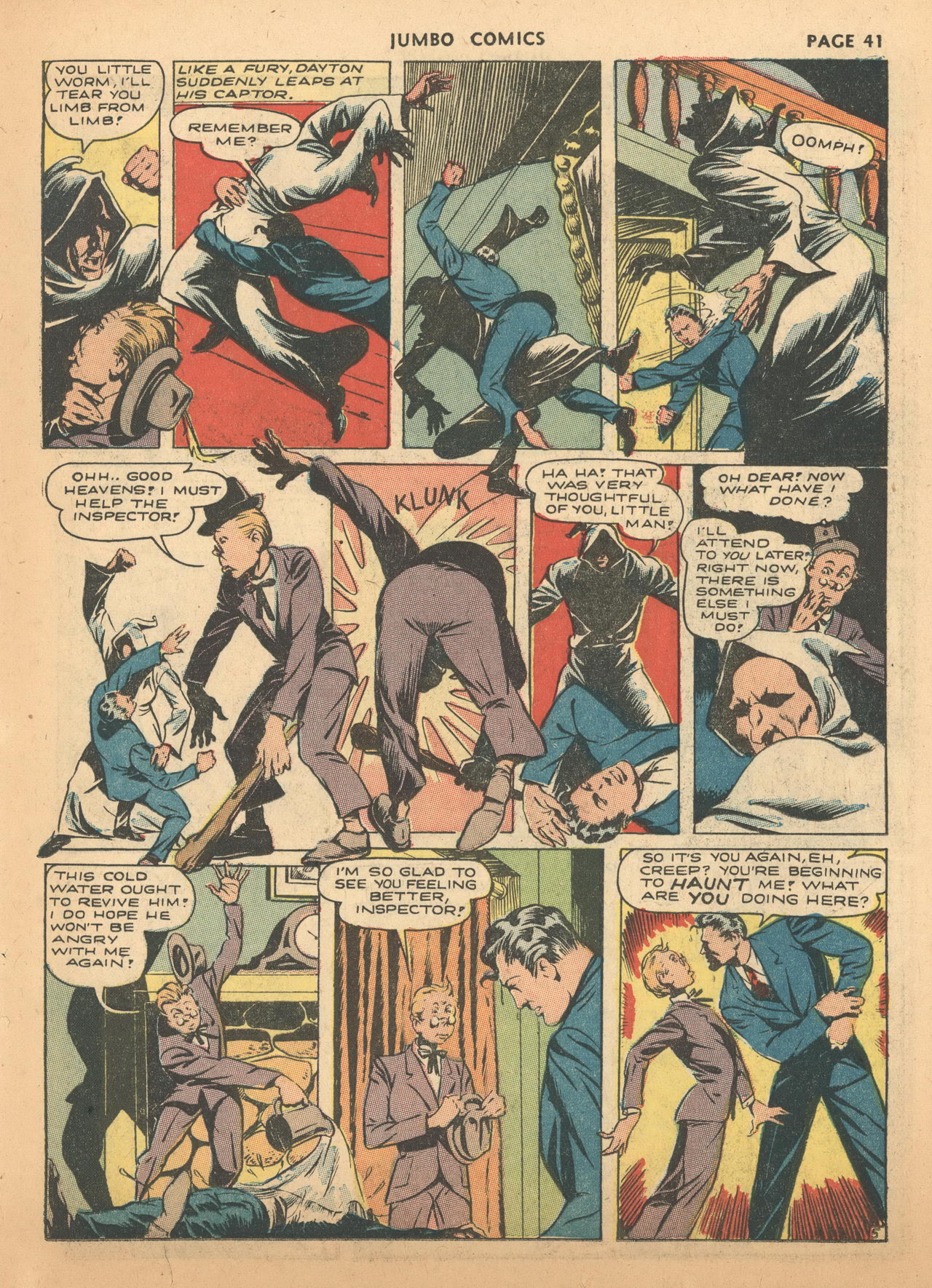 Read online Jumbo Comics comic -  Issue #43 - 43