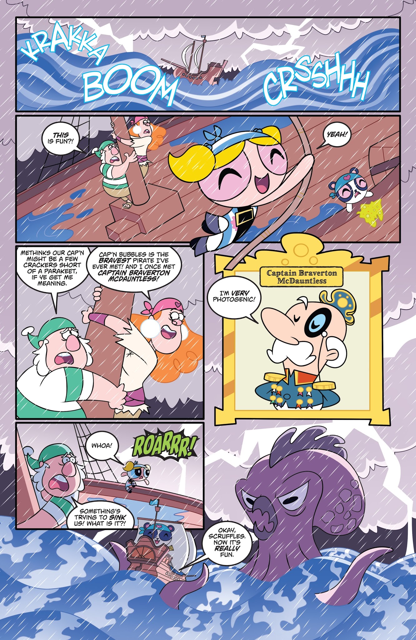 Read online Powerpuff Girls: The Time Tie comic -  Issue #2 - 11