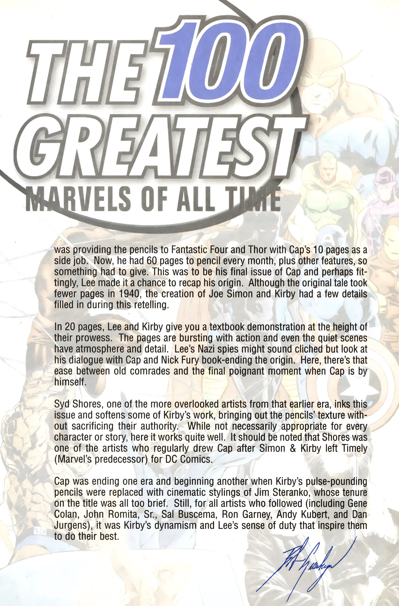 Read online The 100 Greatest Marvels of All Time comic -  Issue #2 - 92