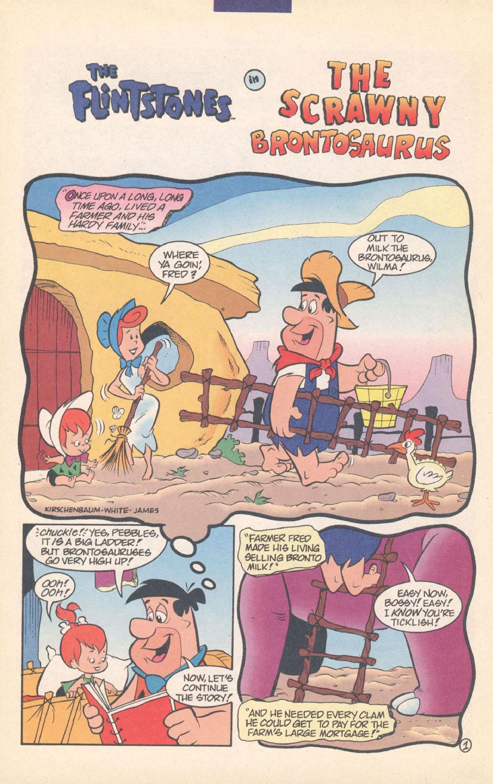 Read online The Flintstones (1995) comic -  Issue #14 - 16