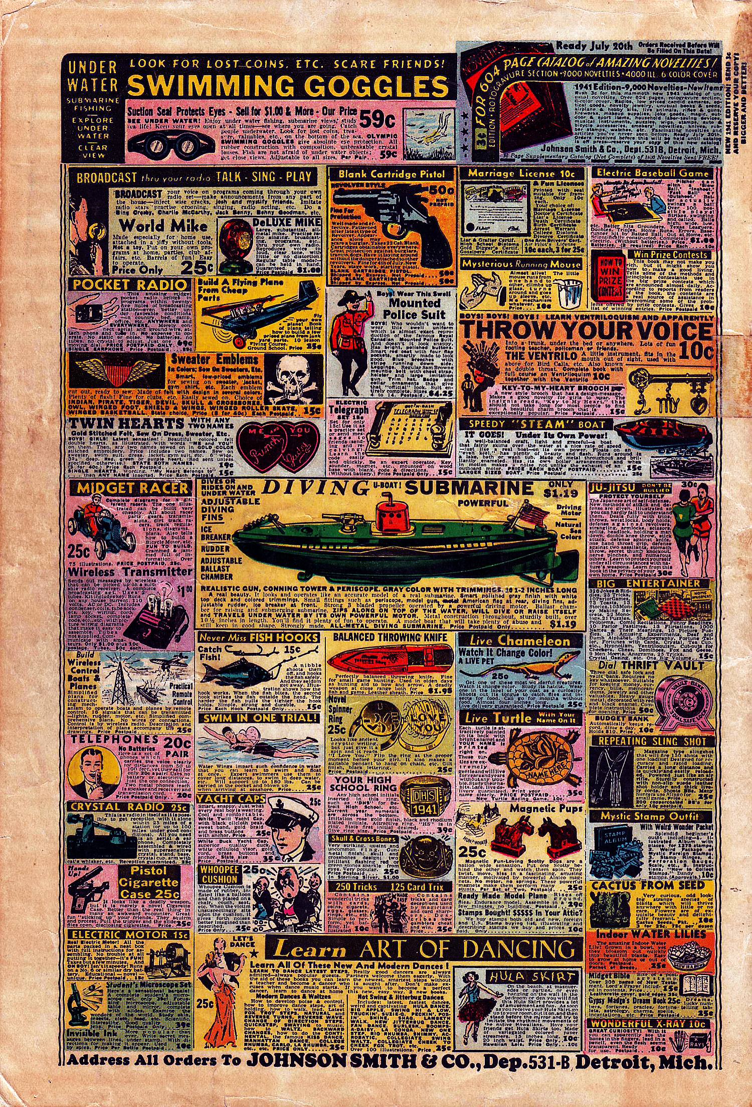 Read online Wings Comics comic -  Issue #3 - 68