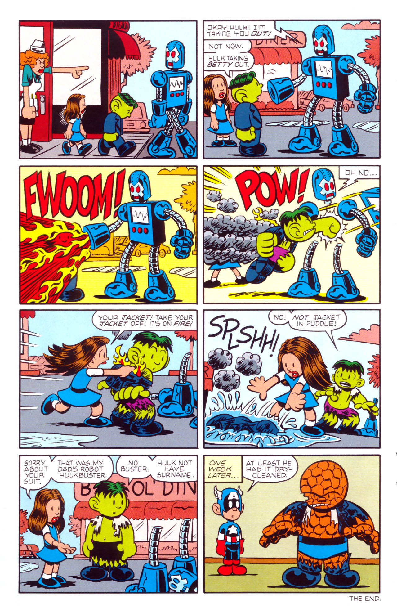 Read online Hulk and Power Pack comic -  Issue #4 - 24