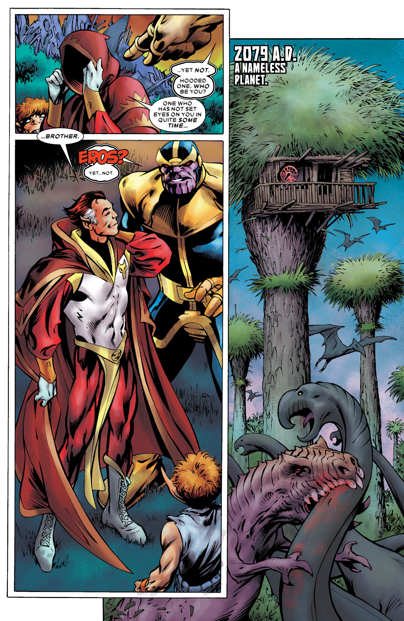 Read online Thanos: The Infinity Siblings comic -  Issue # TPB - 27