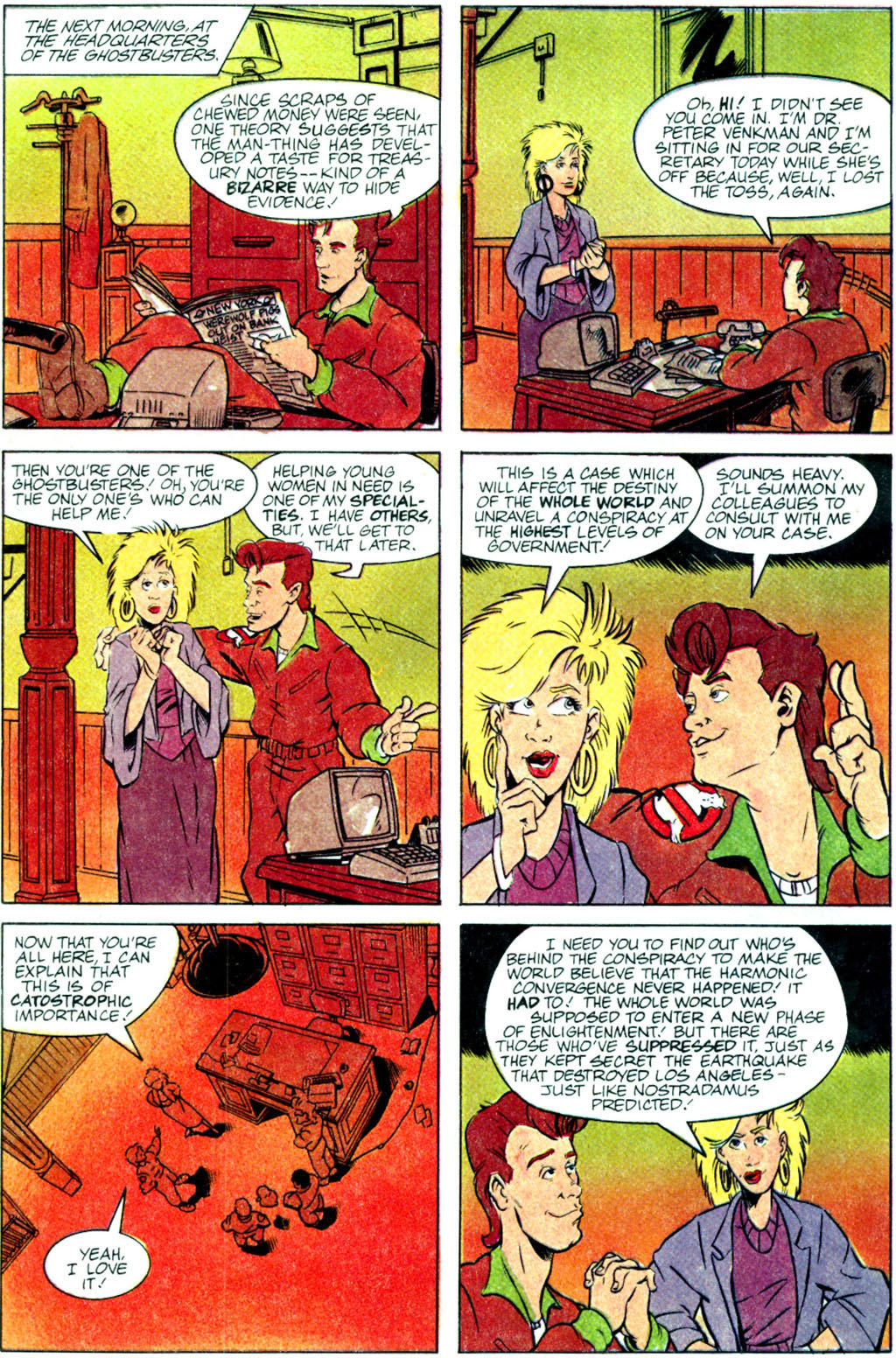 Read online Real Ghostbusters comic -  Issue #5 - 6