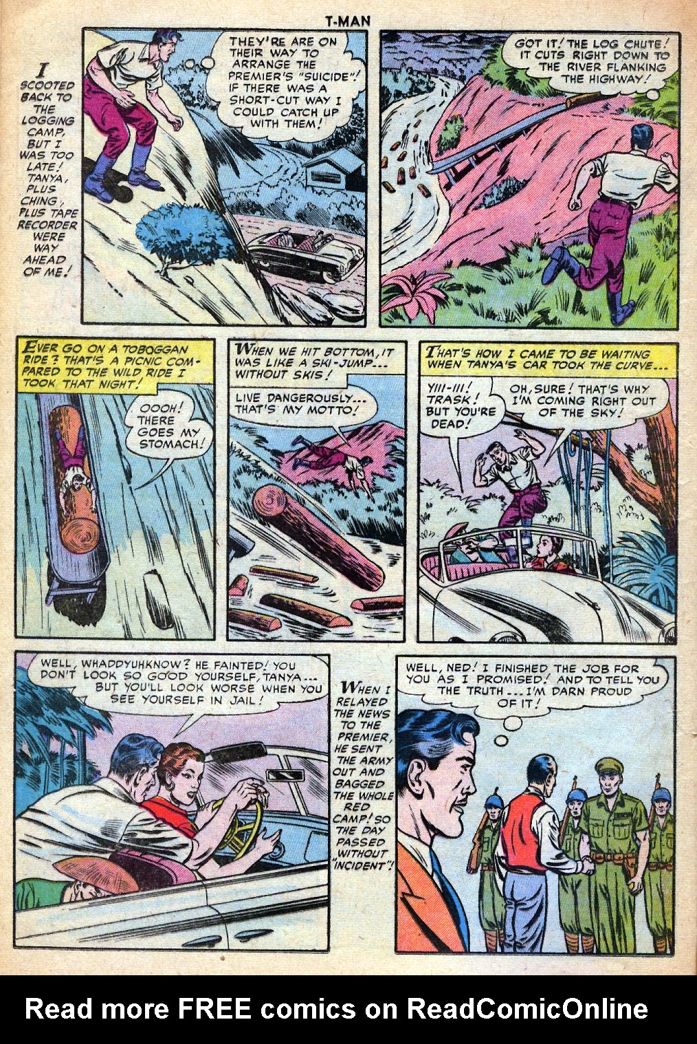 Read online T-Man: World Wide Trouble Shooter comic -  Issue #37 - 12