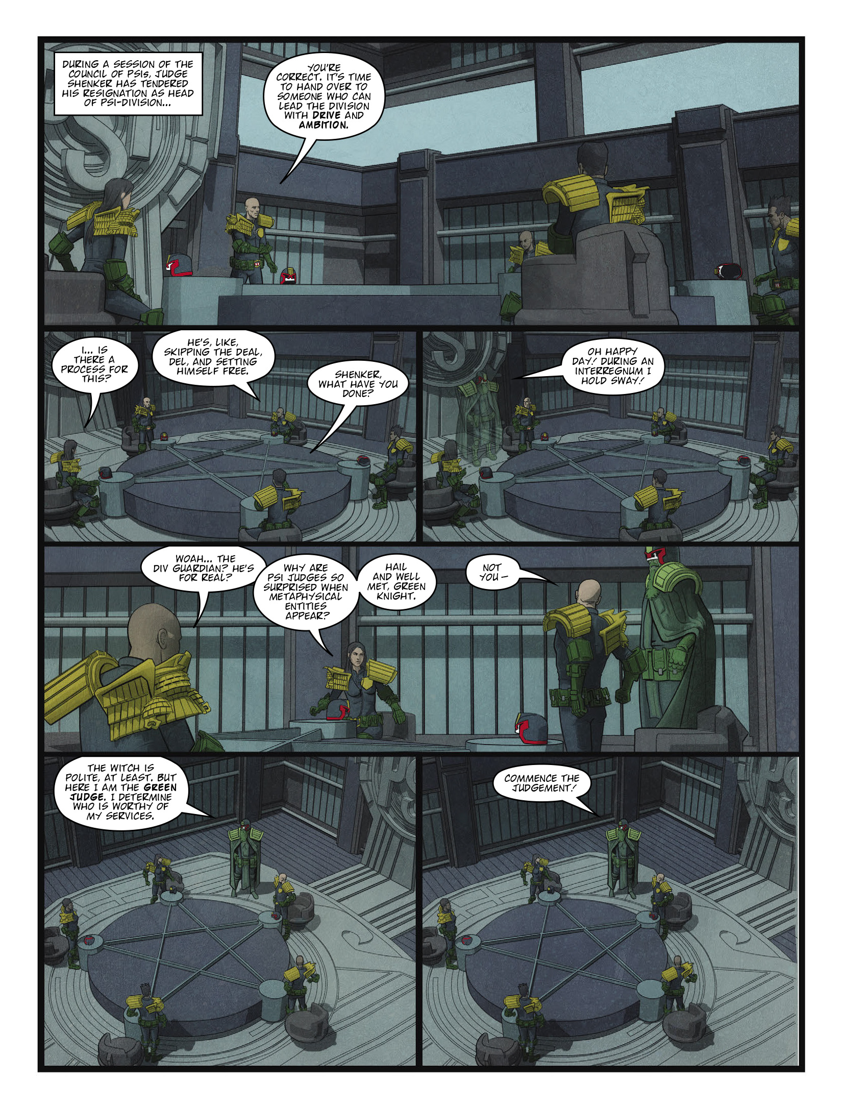 Read online Judge Dredd Megazine (Vol. 5) comic -  Issue #447 - 19