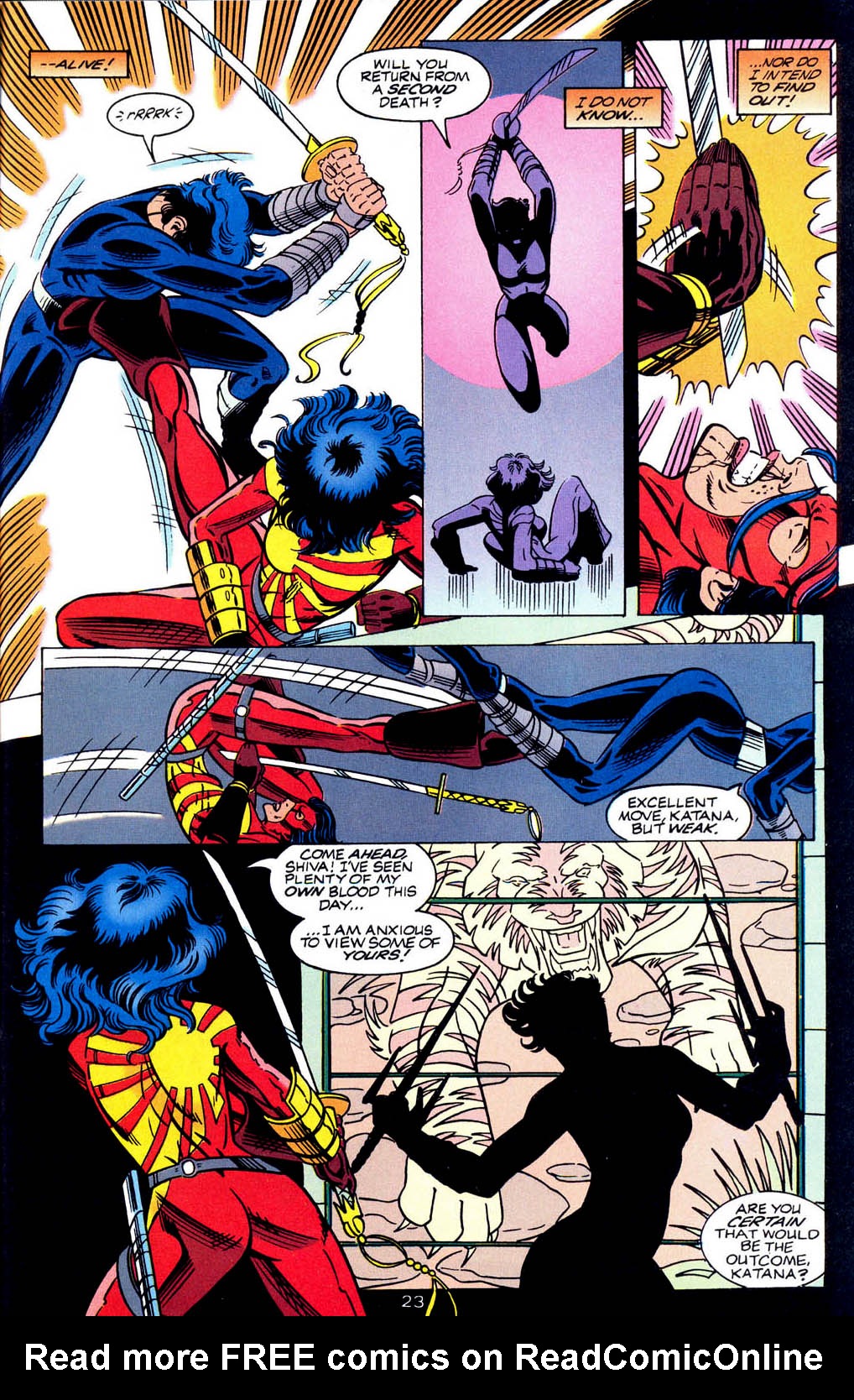 Read online Outsiders (1993) comic -  Issue #14 - 24