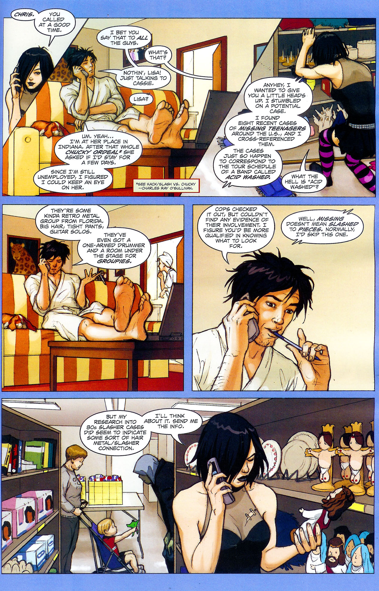 Read online Hack/Slash: The Series comic -  Issue #2 - 8