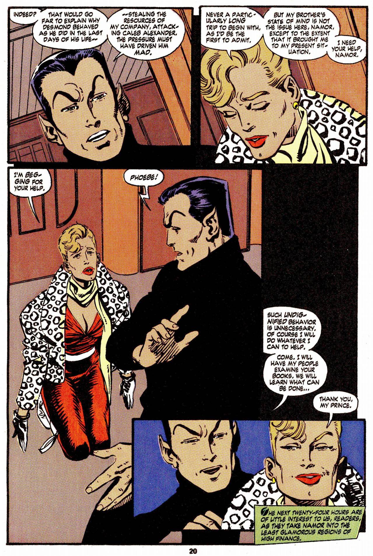 Read online Namor, The Sub-Mariner comic -  Issue #21 - 15