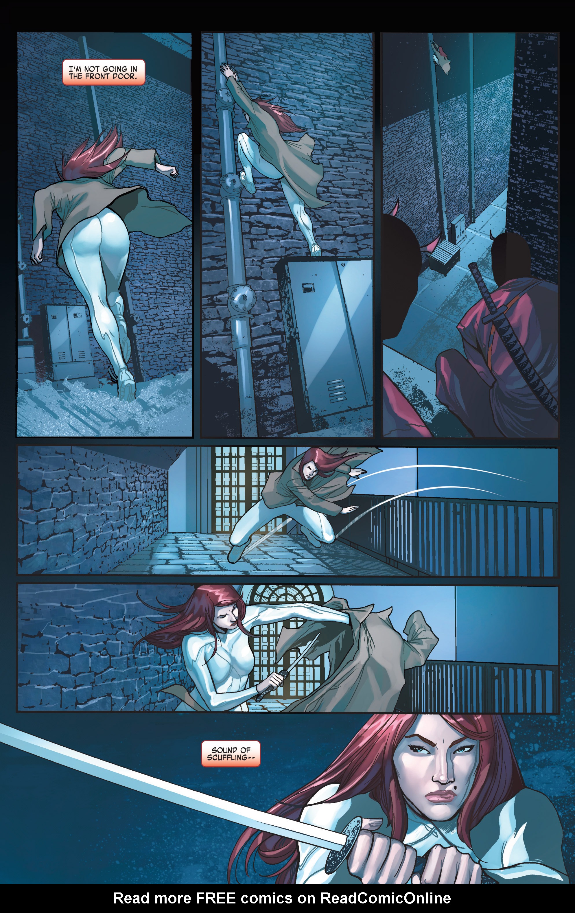 Read online Shadowland: Daughters of the Shadow comic -  Issue #1 - 17